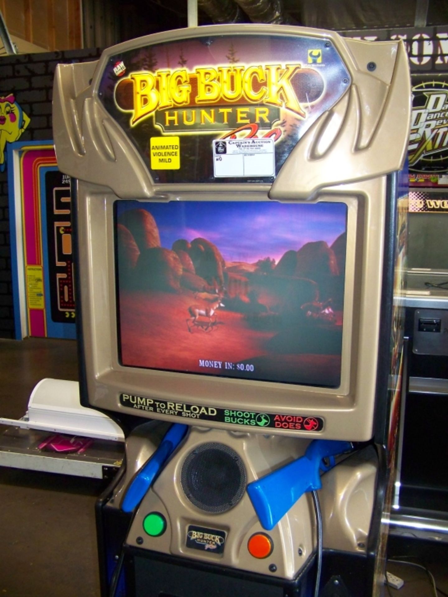 BIG BUCK HUNTER PRO SHOOTER ARCADE GAME N - Image 3 of 6