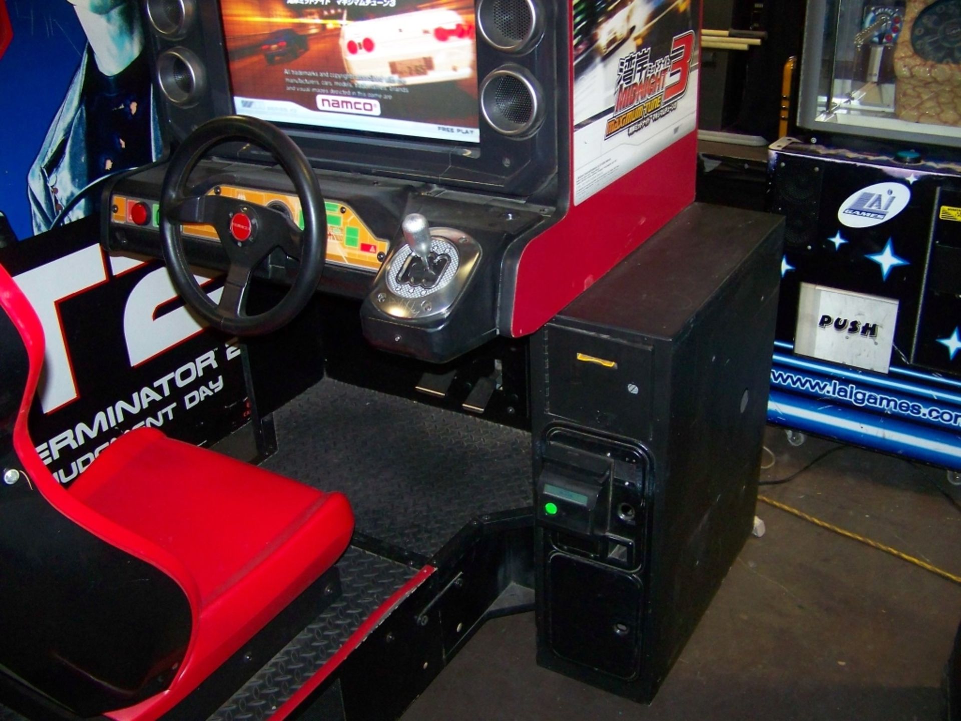 MAXIMUM TUNE 3 RACING ARCADE GAME NAMCO - Image 5 of 8