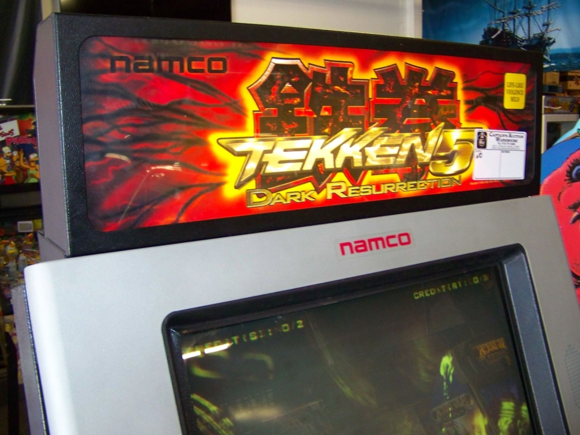 TEKKEN 5 DARK RESURRECTION DEDICATED NAMCO ARCADE - Image 8 of 9