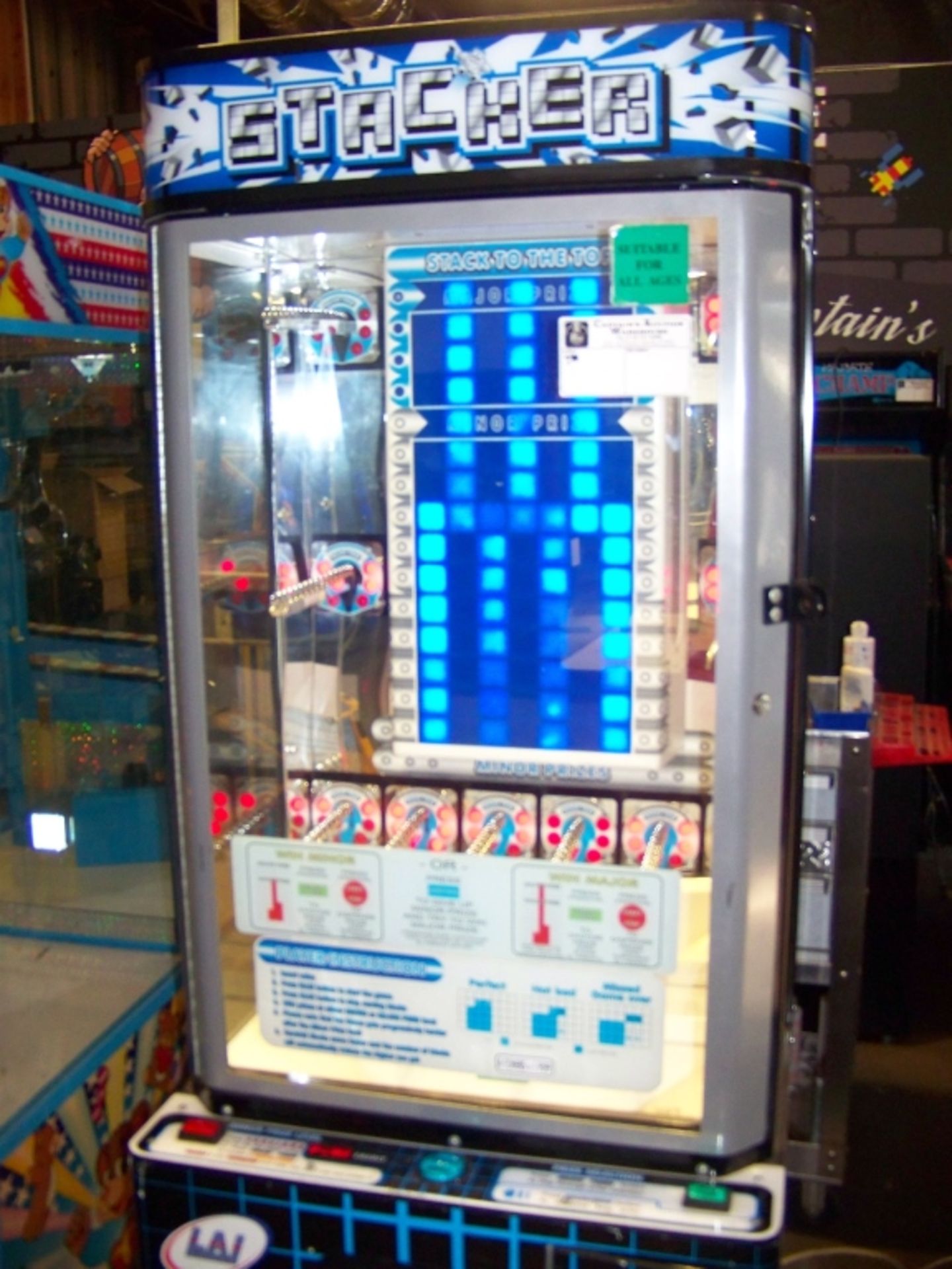 STACKER CLUB BLUE INSTANT PRIZE REDEMPTION GAME - Image 4 of 4