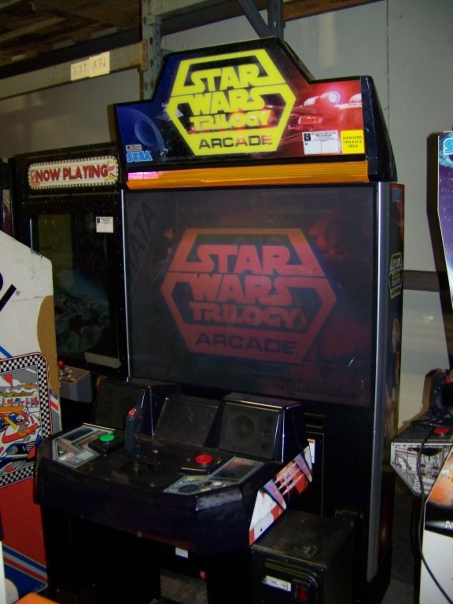 STAR WARS TRILOGY DELUXE 50" ARCADE GAME