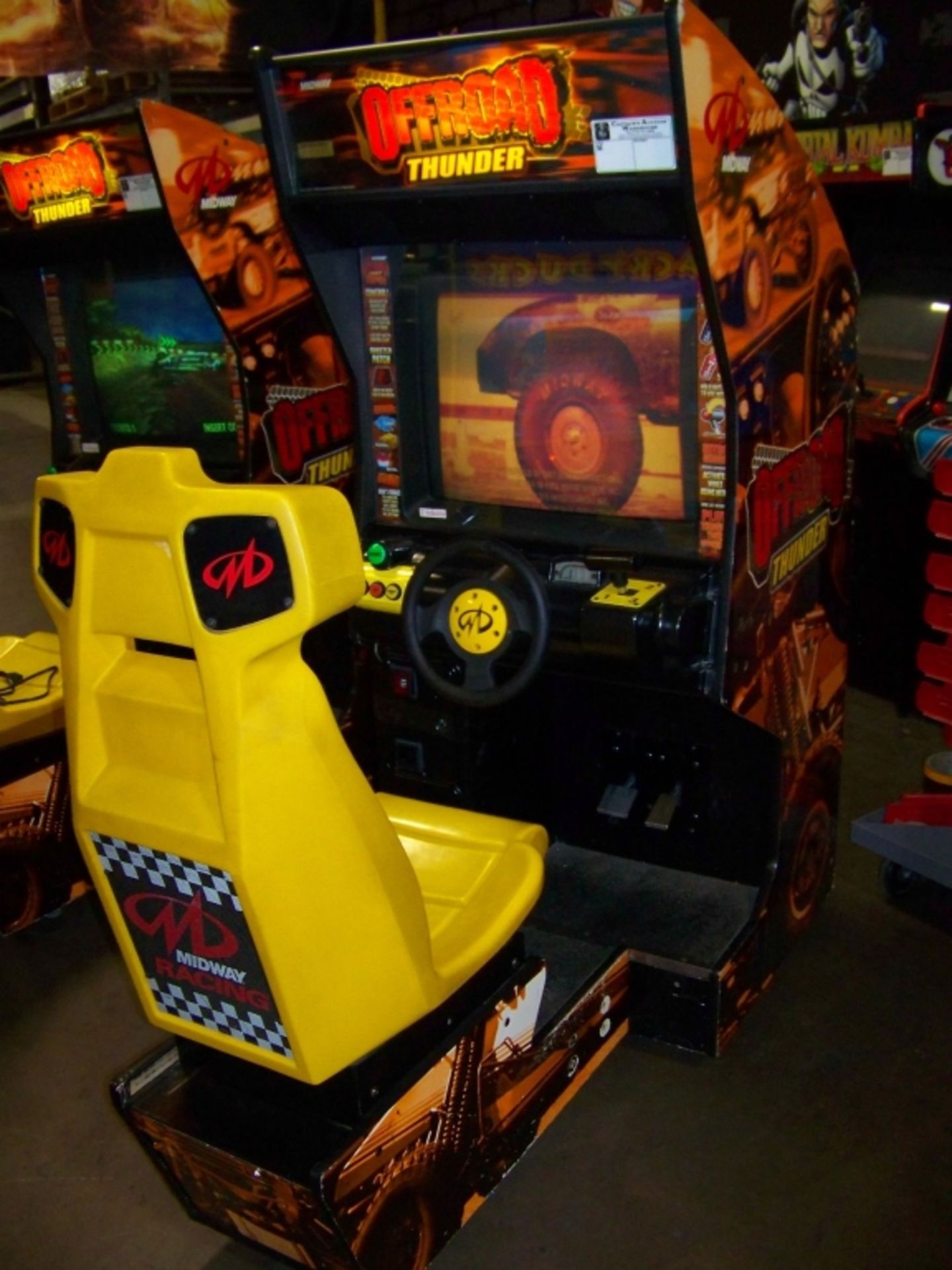 OFFROAD THUNDER RACING ARCADE GAME MIDWAY