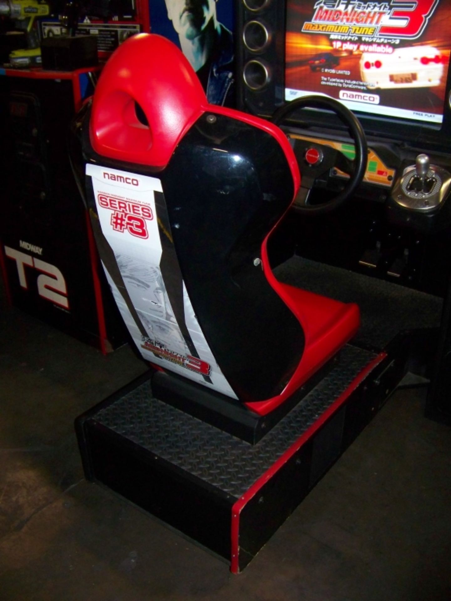 MAXIMUM TUNE 3 RACING ARCADE GAME NAMCO - Image 7 of 8