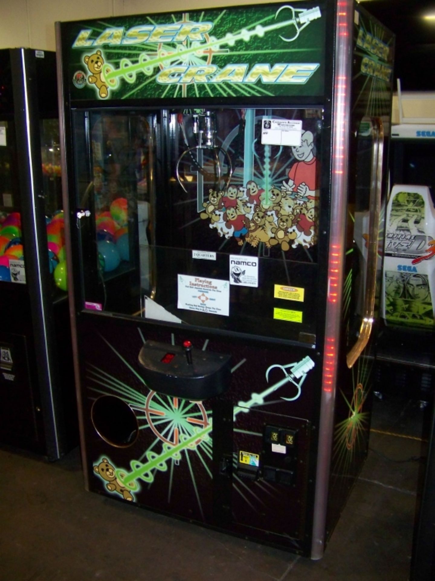 42" SMART LASER PLUSH CLAW CRANE MACHINE - Image 2 of 5