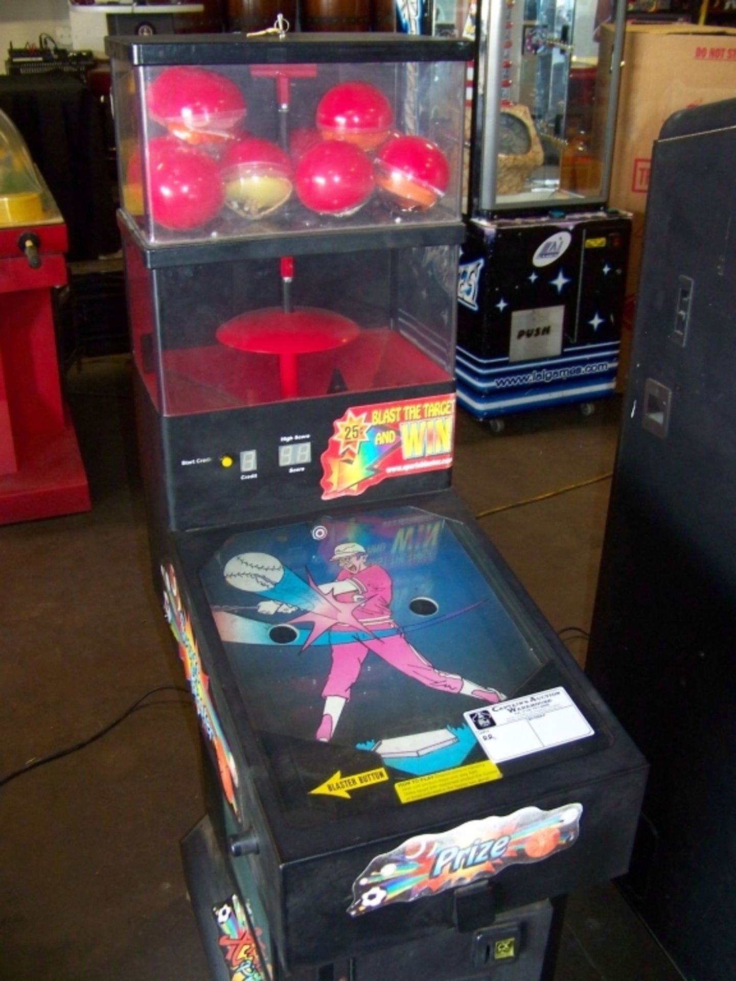 SPORTS BLASTER PRIZE VENDING GAME - Image 3 of 3