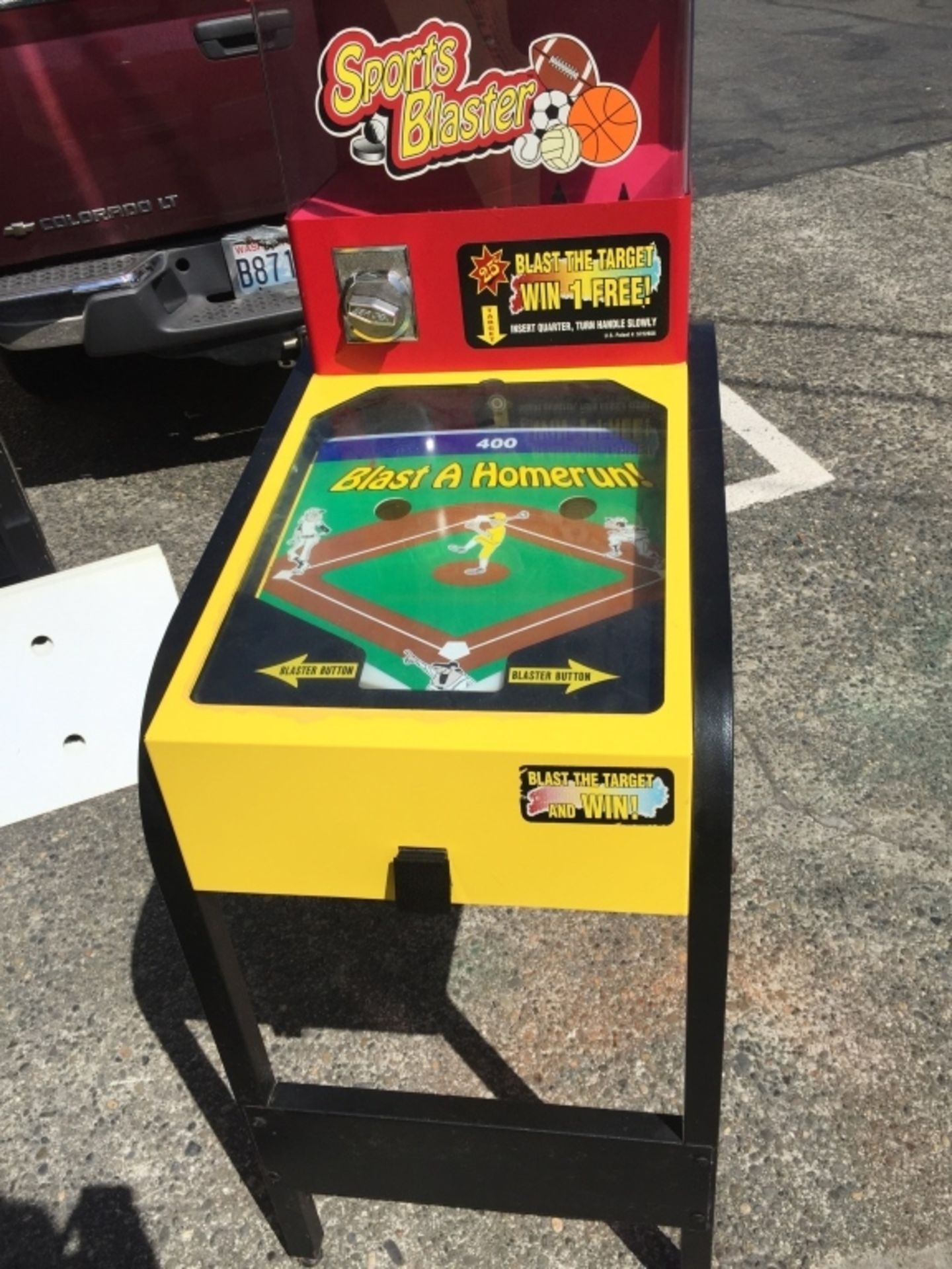 SPORTS BLASTER PRIZE REDEMPTION MULTI PLAYFIELDS