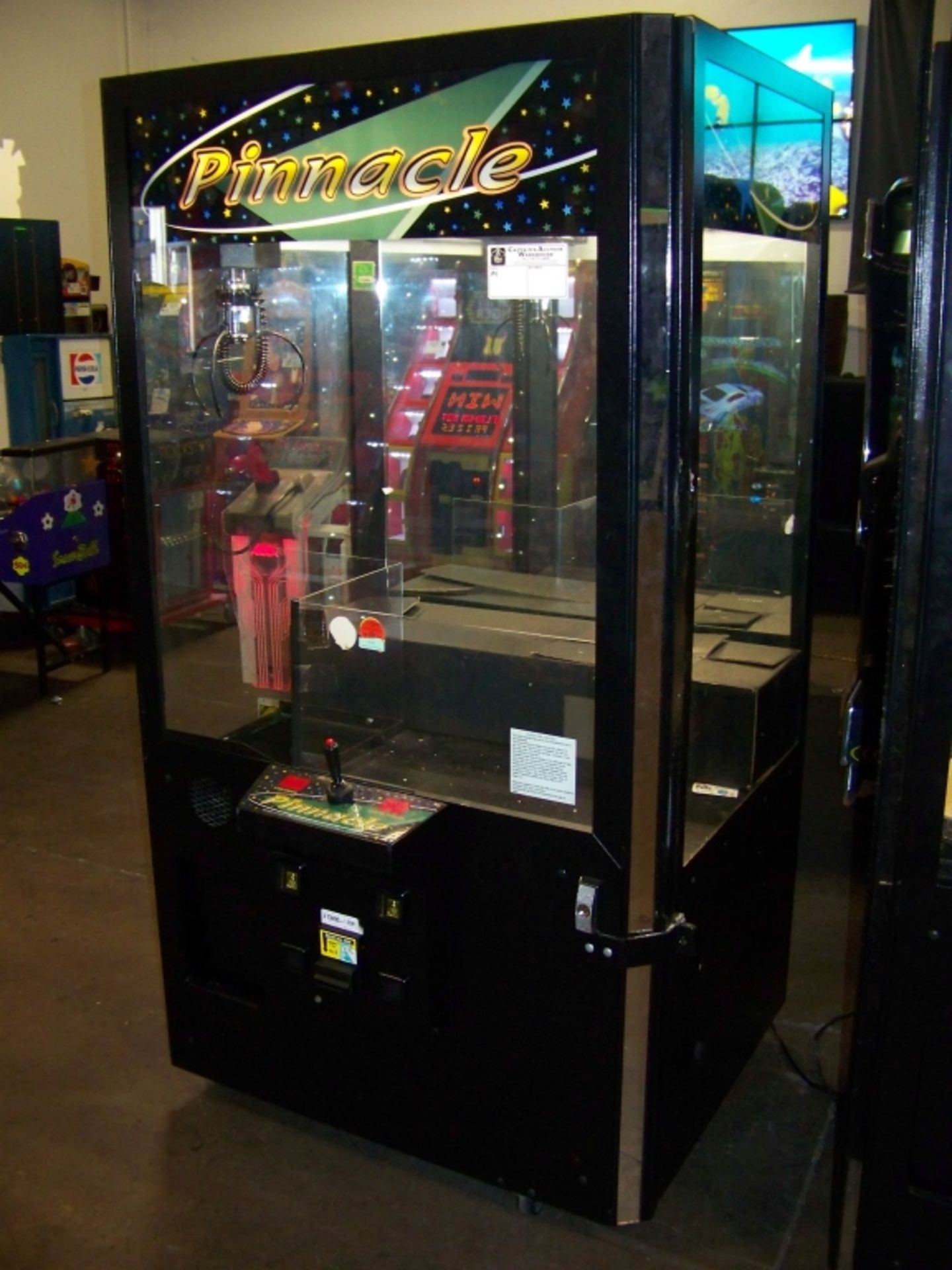 42" ICE PINNACLE PLUSH CLAW CRANE MACHINE - Image 2 of 4