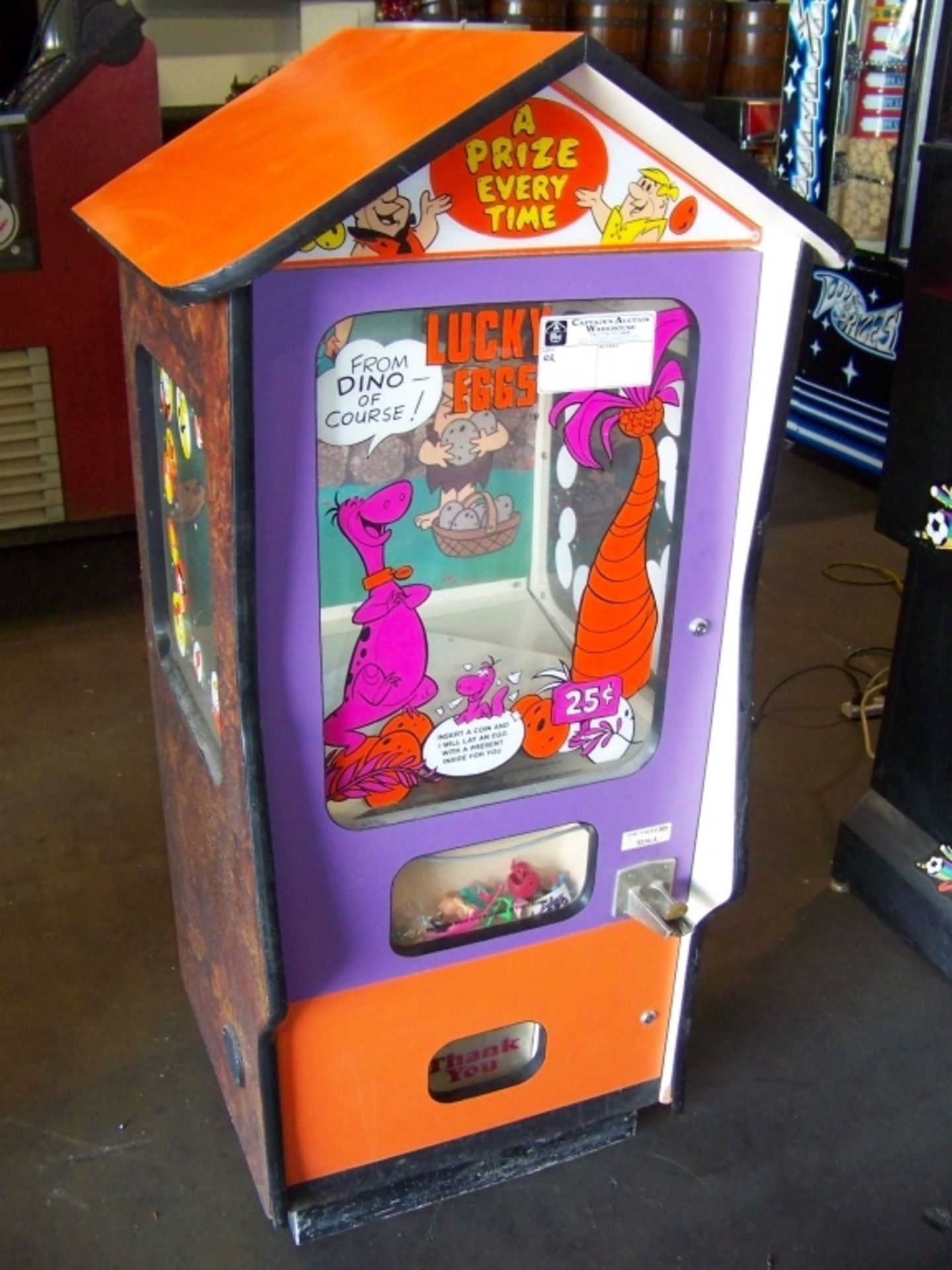 THE FLINSTONES DINO EGG VENDING MACHINE - Image 2 of 3