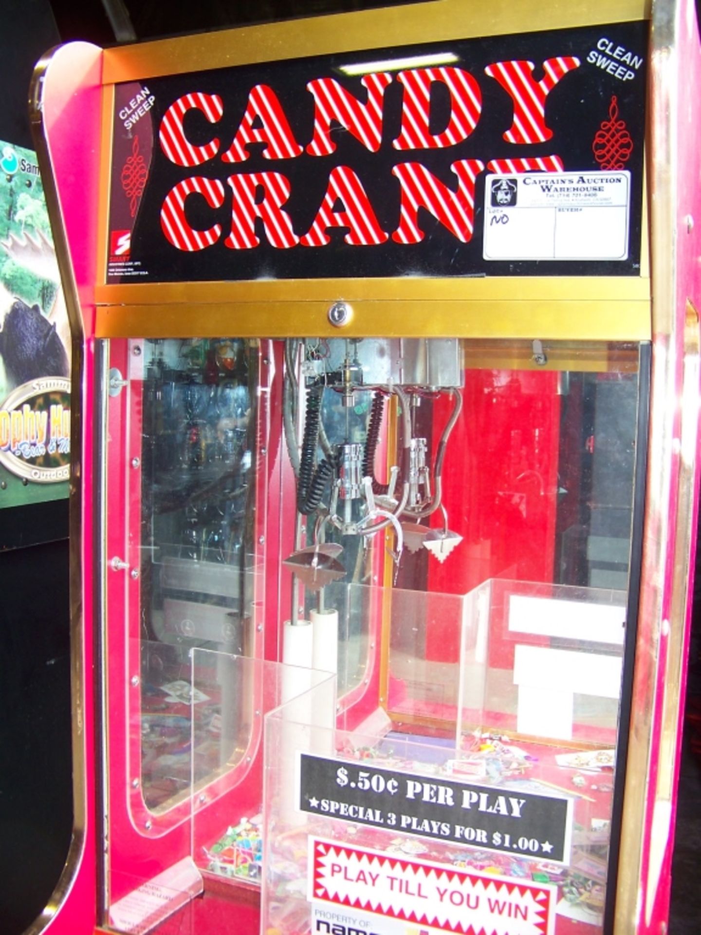 24" SMART CLEAN SWEEP CANDY CRANE MACHINE - Image 2 of 4