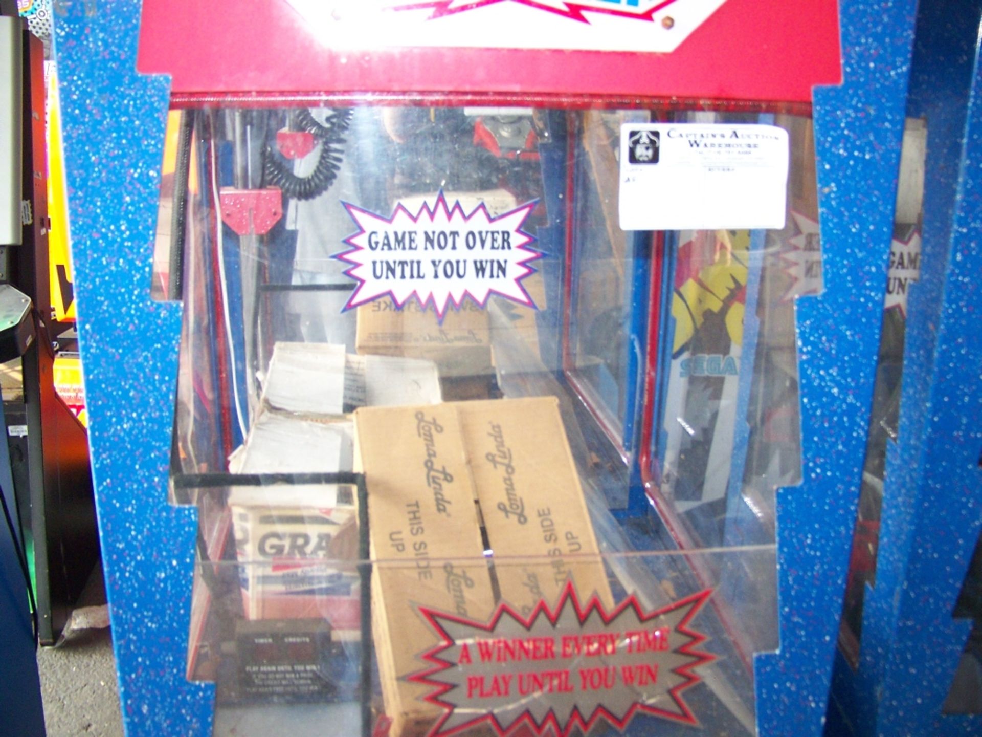 LOT OF 3 CHALLENGER CANDY SHOVEL CLAW CRANES - Image 6 of 6