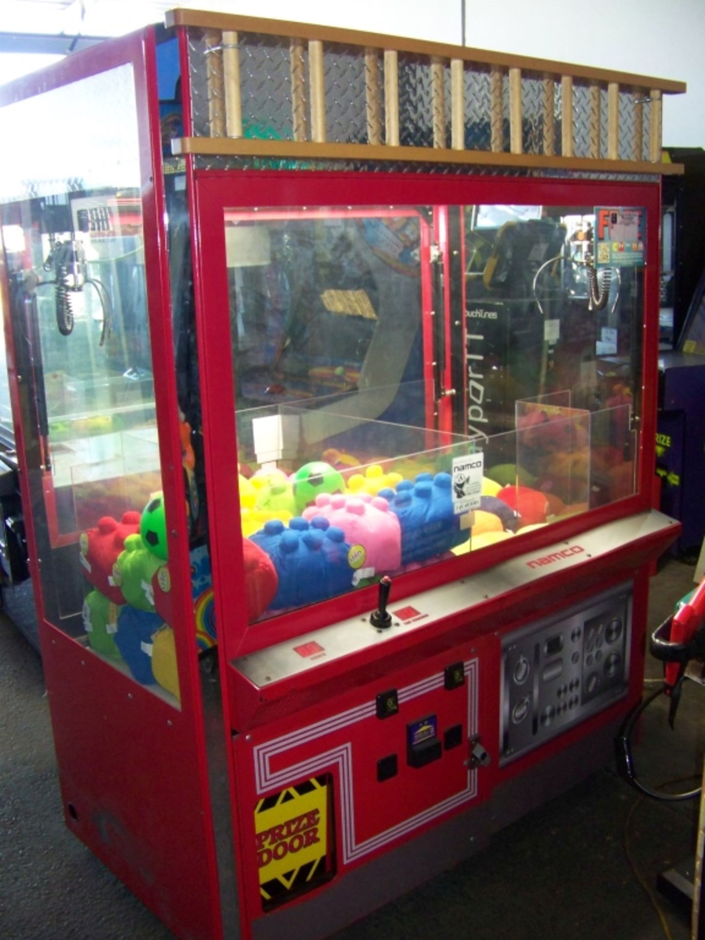 60" FIRE ENGINE DUAL CLAW CRANE MACHINE I.C.E. - Image 2 of 4