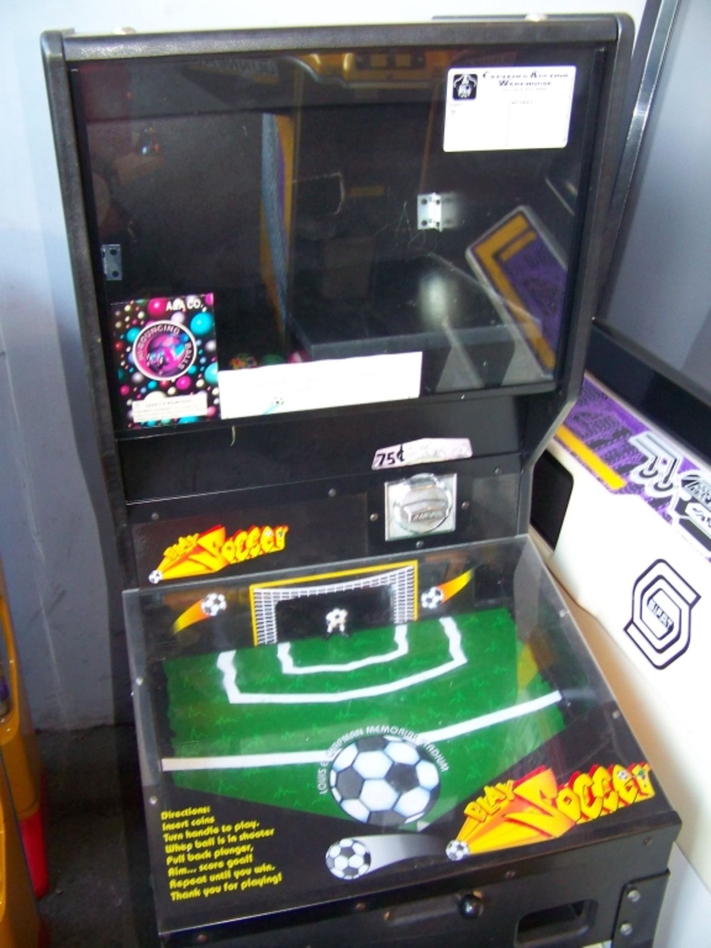 PLAY SOCCER BULK PRIZE VENDING GAME - Image 2 of 2