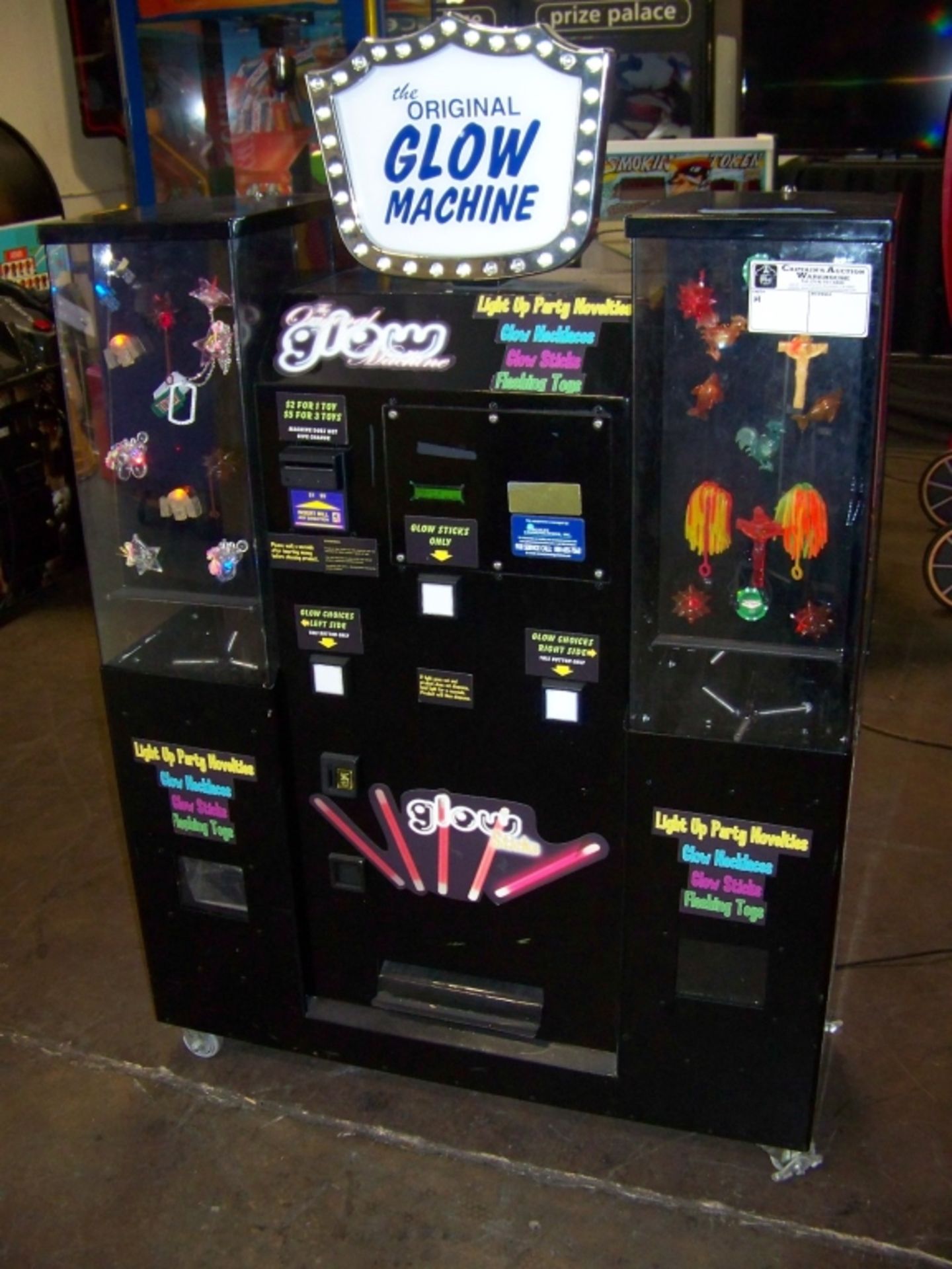 THE ORIGINAL GLOW MACHINE VENDING KIOSK - Image 2 of 2