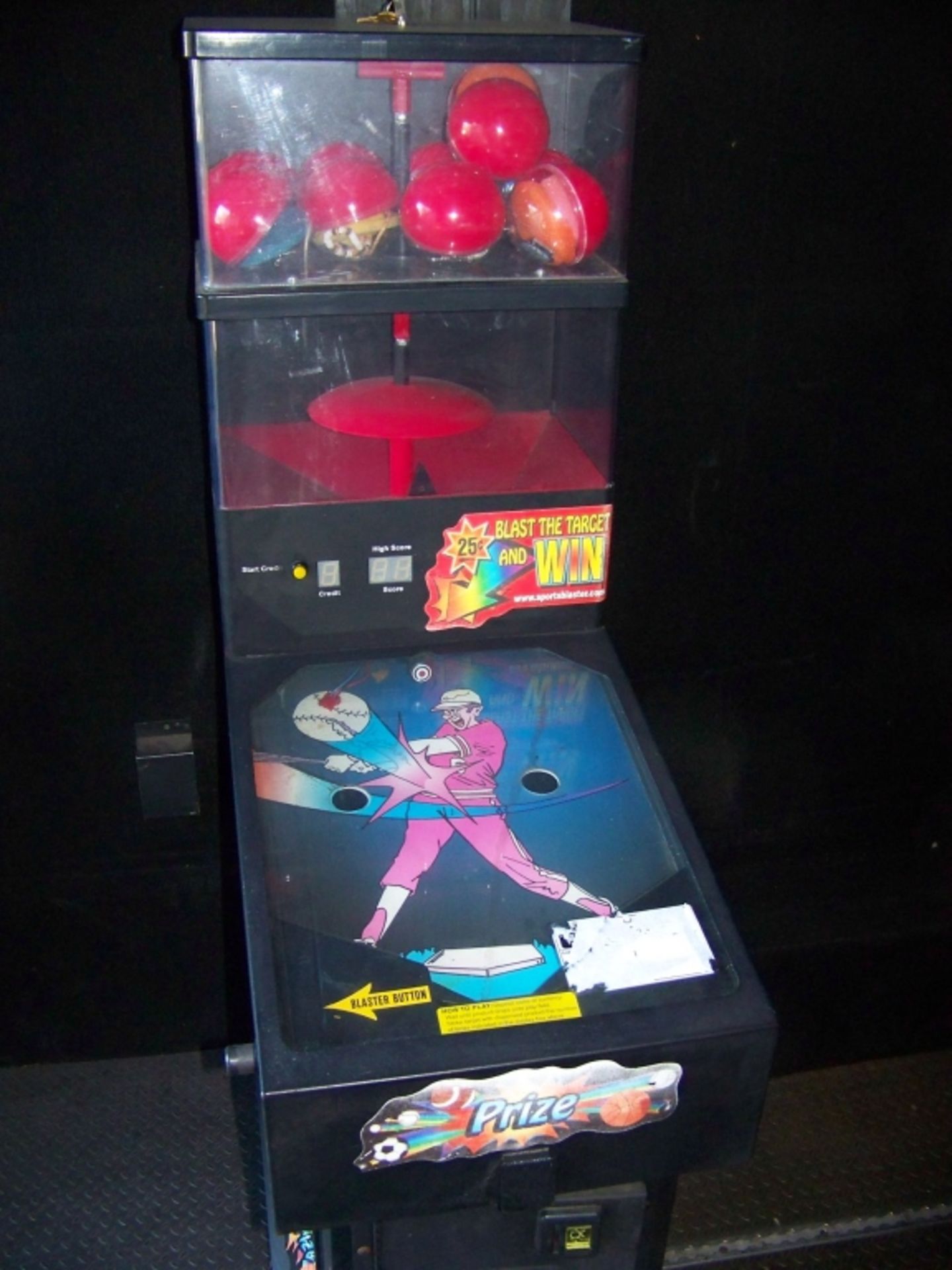 SPORTS BLASTER EXTREME 4" CAPSULE VENDING MACHINE - Image 4 of 4