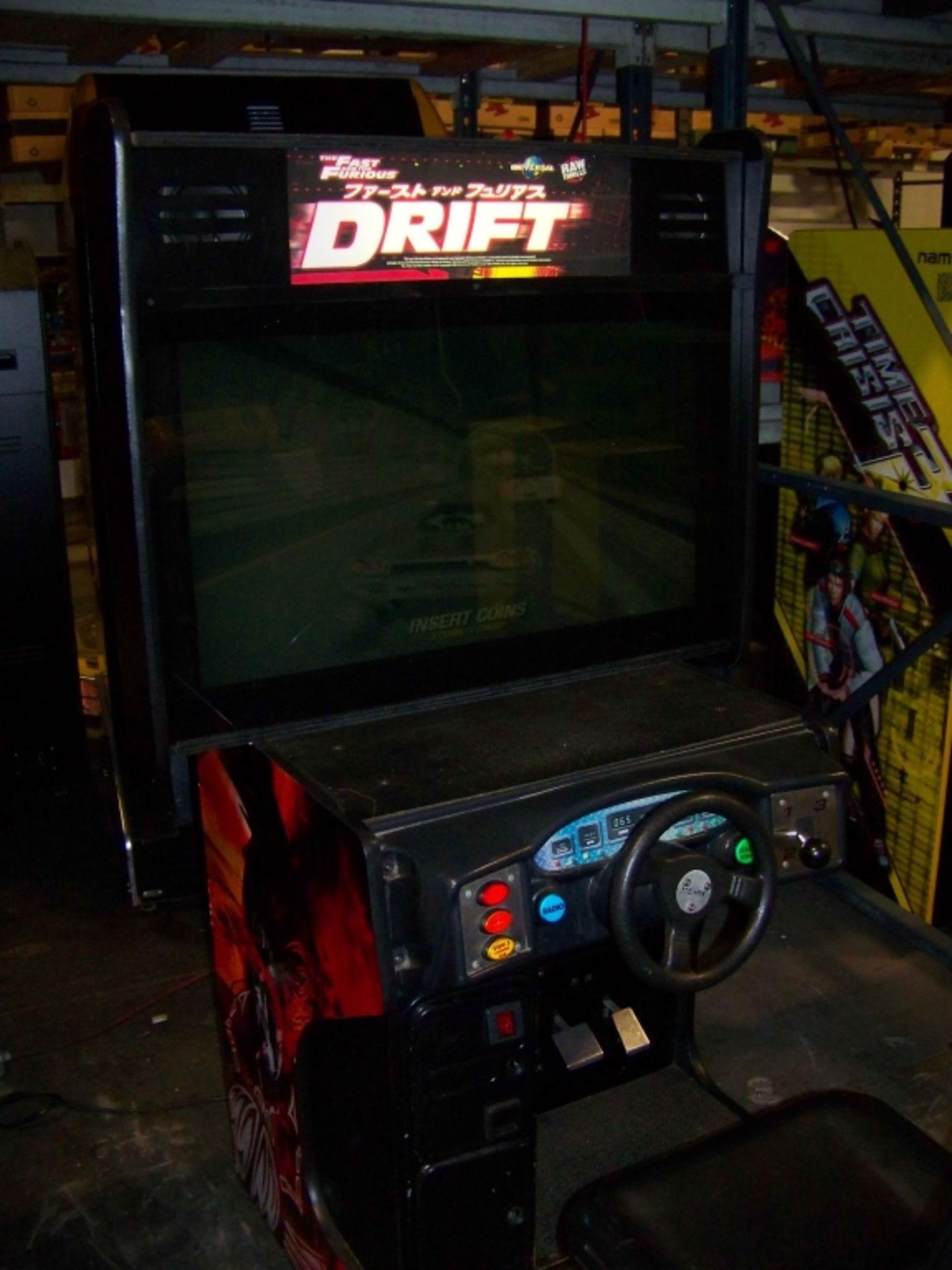 DRIFT FAST & FURIOUS 36" LCD DX ARCADE GAME - Image 2 of 5