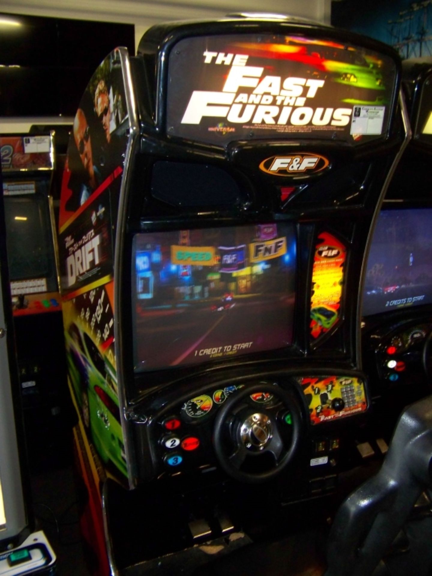 FAST AND FURIOUS RACING DEDICATED ARCADE GAME - Image 3 of 5