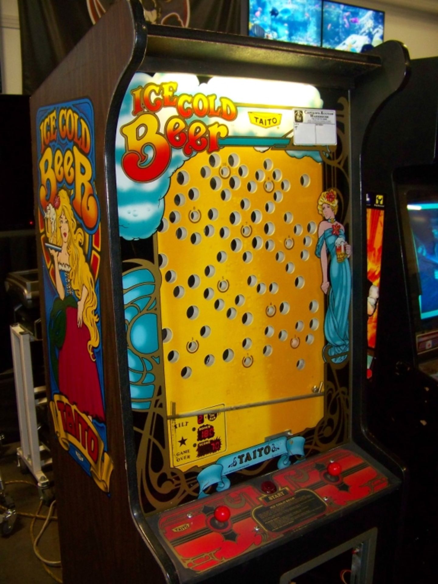 ICE COLD BEER ARCADE GAME TAITO CLASSIC - Image 4 of 7