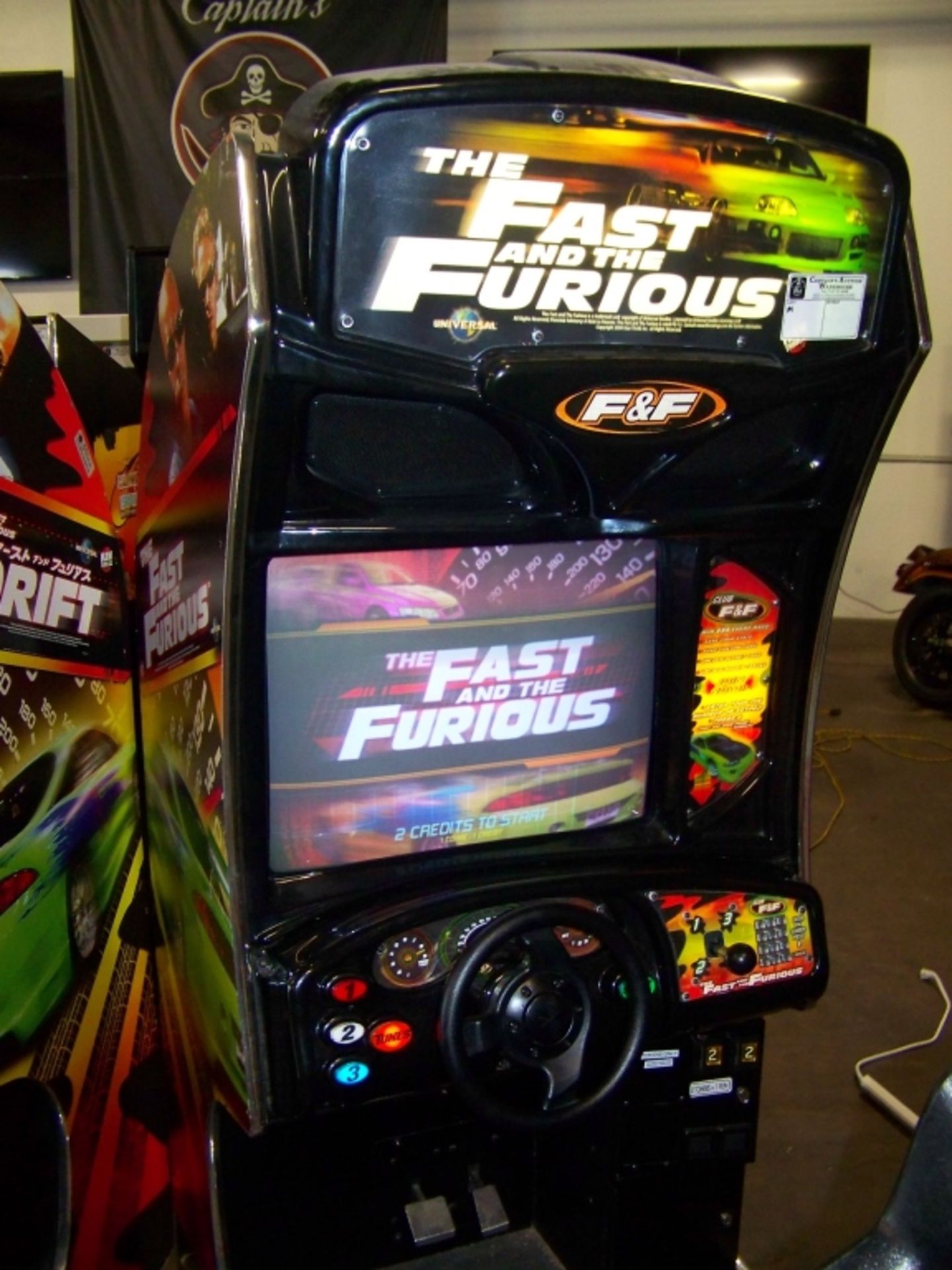 FAST AND FURIOUS RACING DEDICATED ARCADE GAME - Image 3 of 7