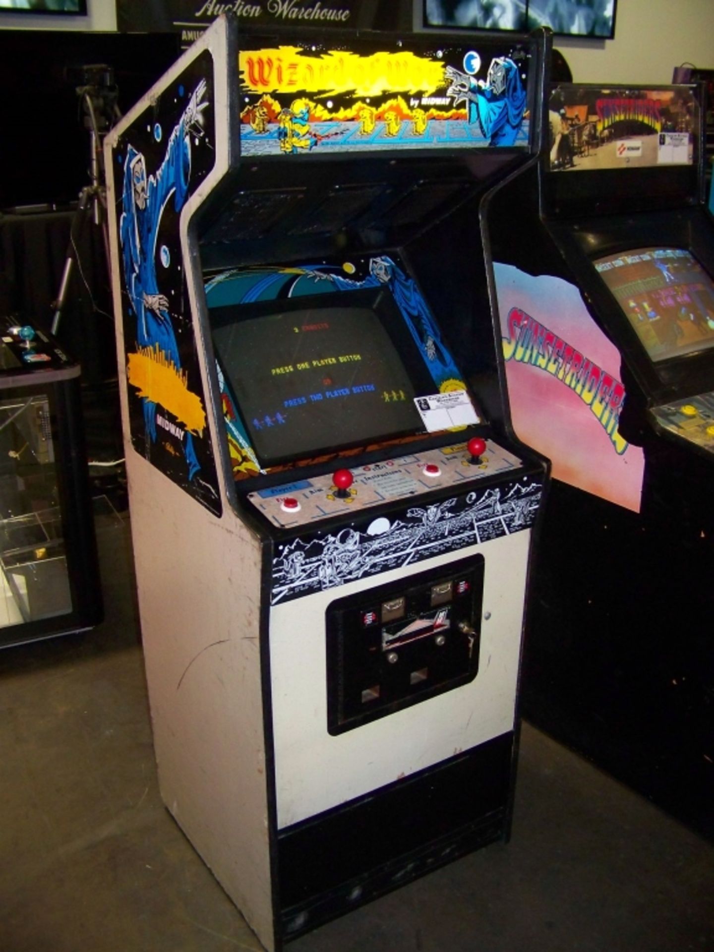 WIZARD OF WOR CLASSIC ARCADE GAME