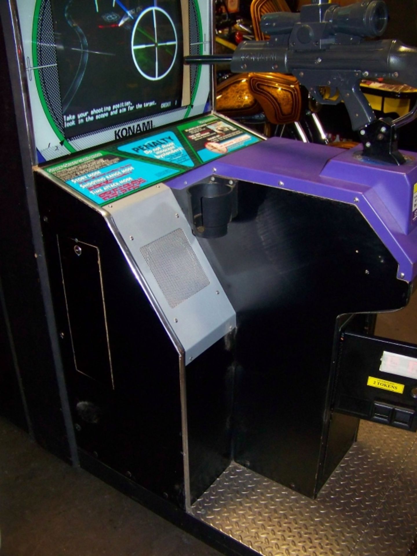 SILENT SCOPE SHOOTER ARCADE GAME KONAMI - Image 5 of 6