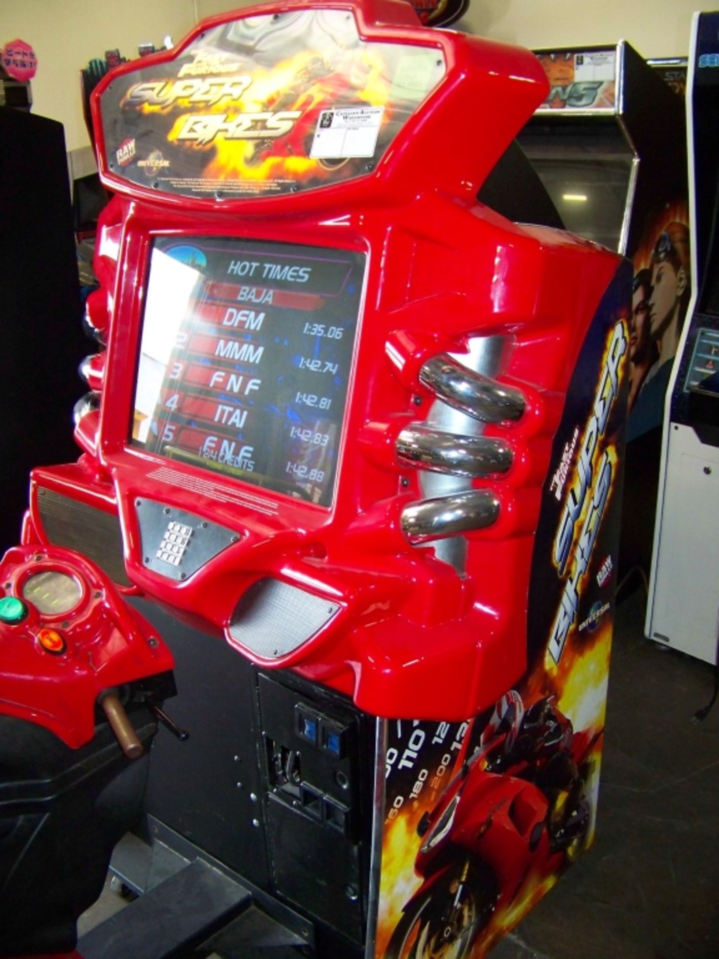 FAST & FURIOUS SUPER BIKES RACING ARCADE GAME - Image 5 of 7