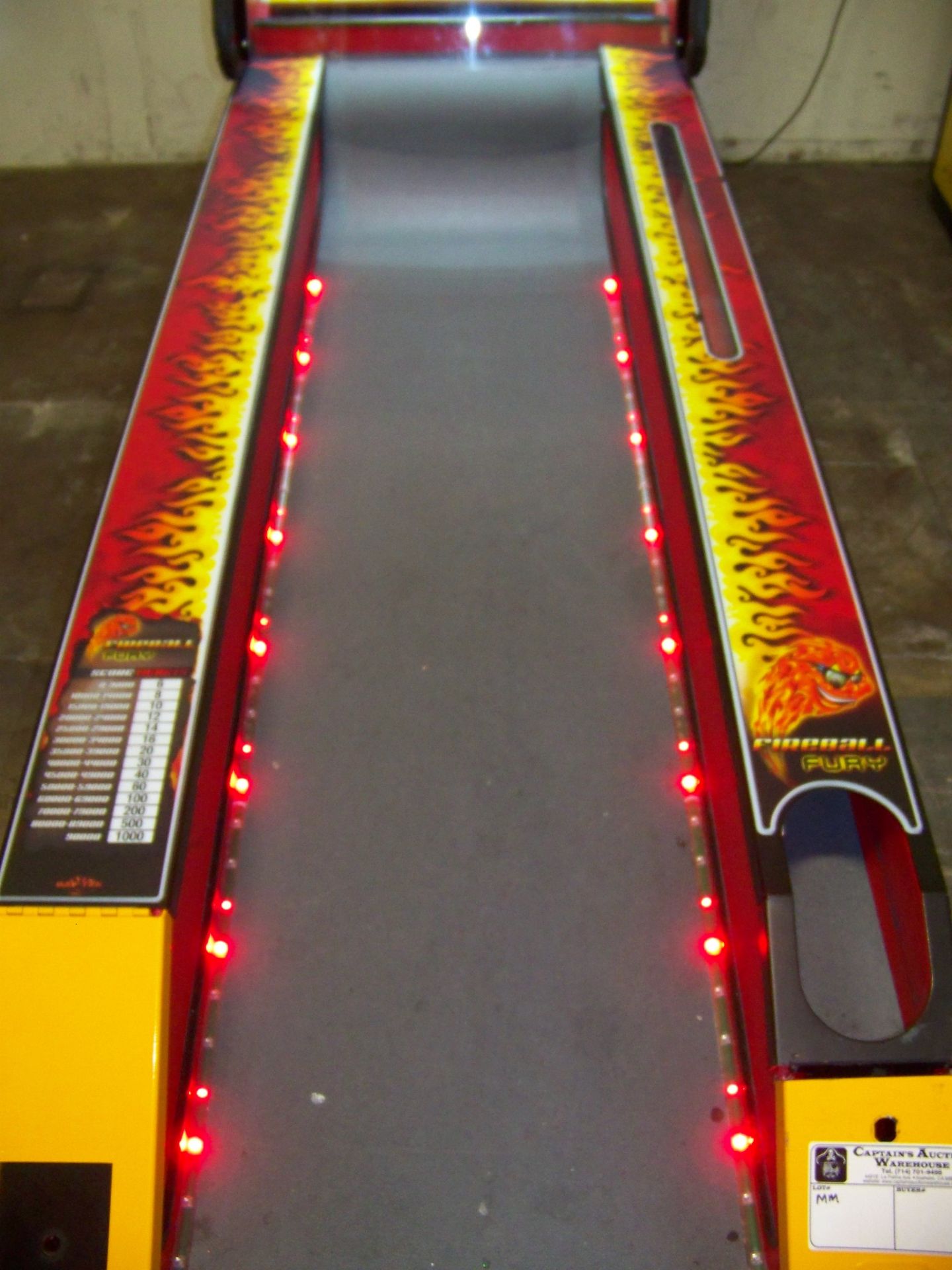 FIREBALL FURY ALLEY ROLLER REDEMPTION GAME BAYTEK - Image 7 of 7