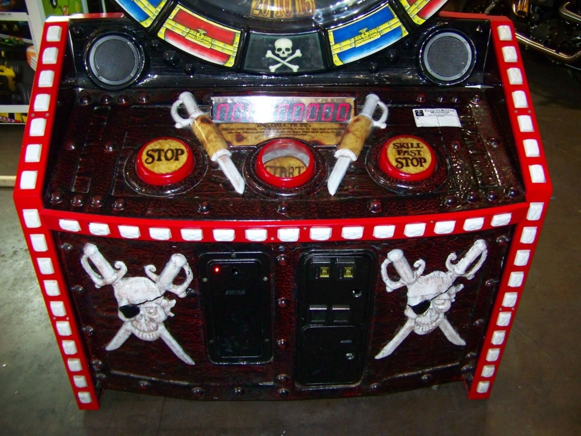 PIRATES II TICKET REDEMPTION DX ARCADE GAME - Image 3 of 8