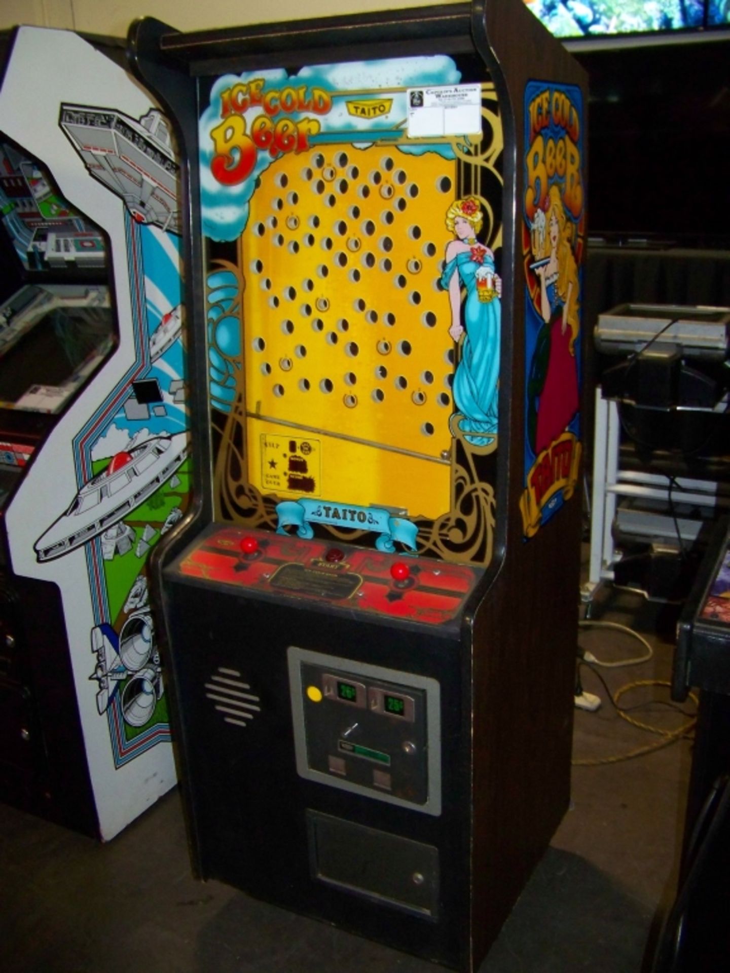 ICE COLD BEER ARCADE GAME TAITO CLASSIC - Image 6 of 7