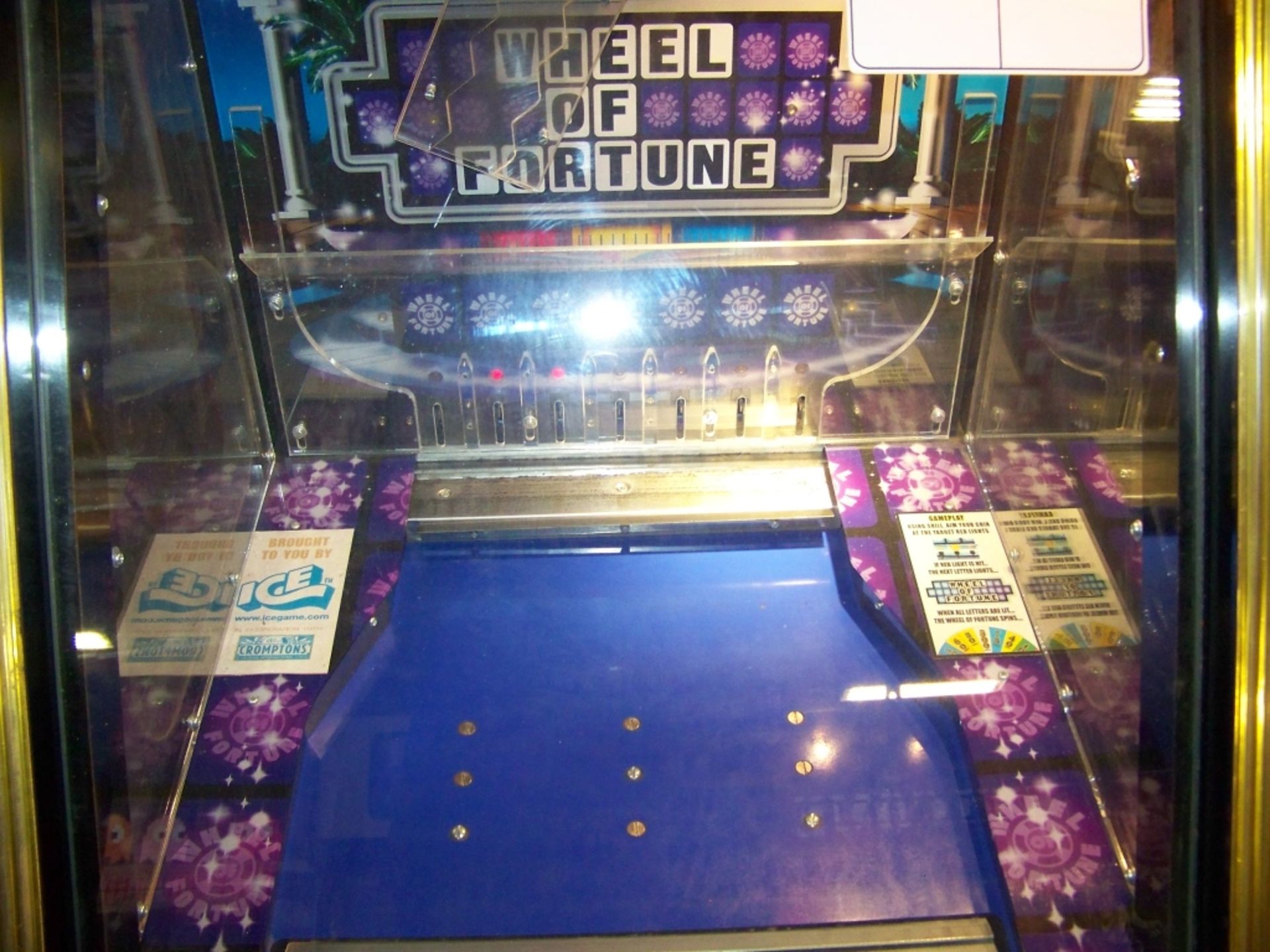 WHEEL OF FORTUNE TICKET REDEMPTION PUSHER GAME - Image 6 of 7