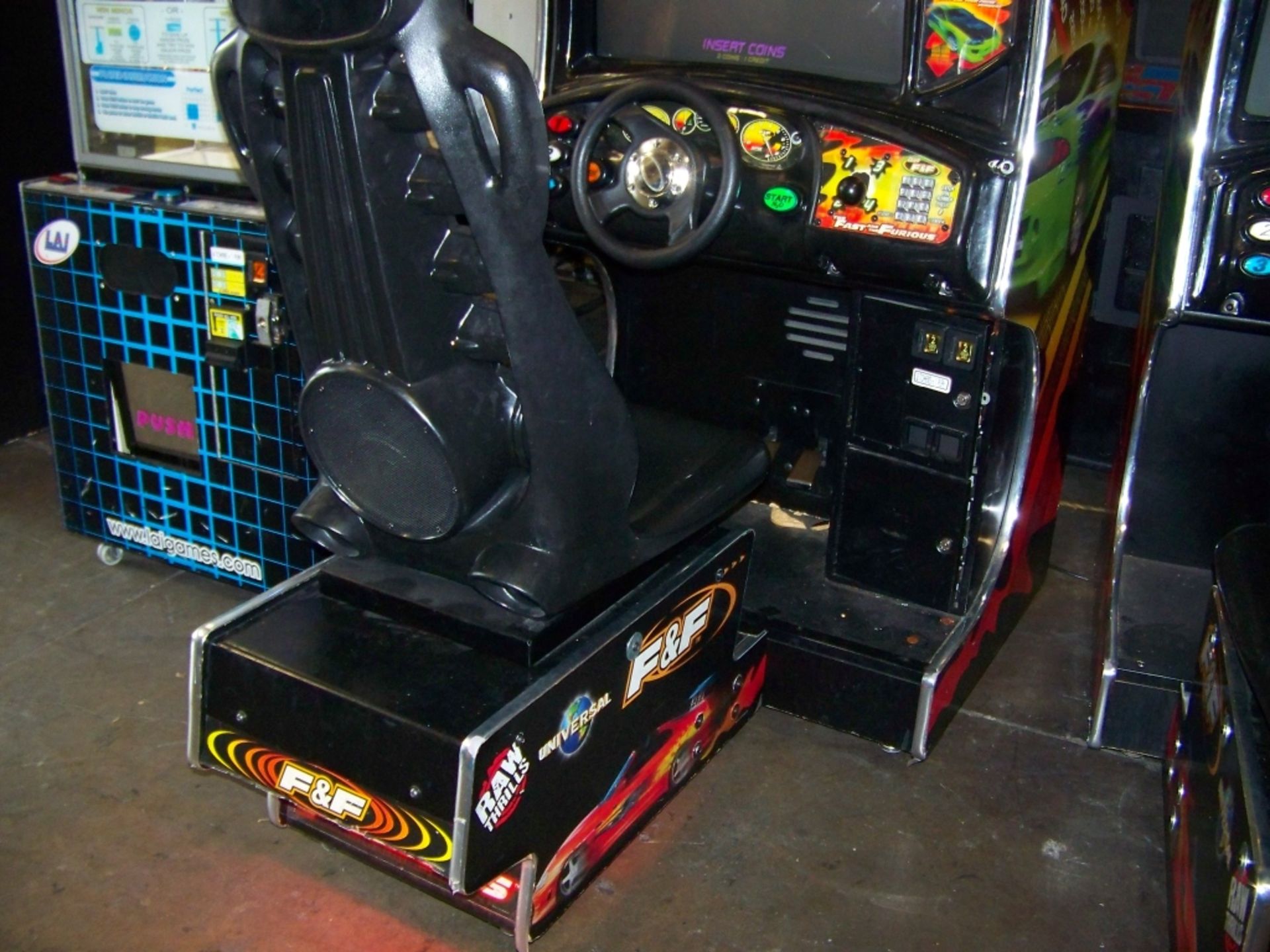 FAST AND FURIOUS RACING DEDICATED ARCADE GAME - Image 2 of 5