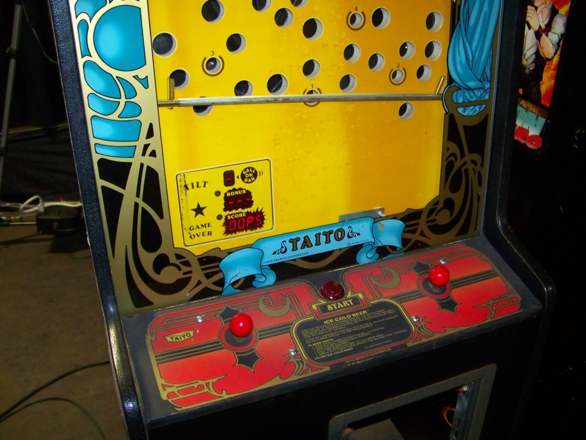 ICE COLD BEER ARCADE GAME TAITO CLASSIC - Image 3 of 7