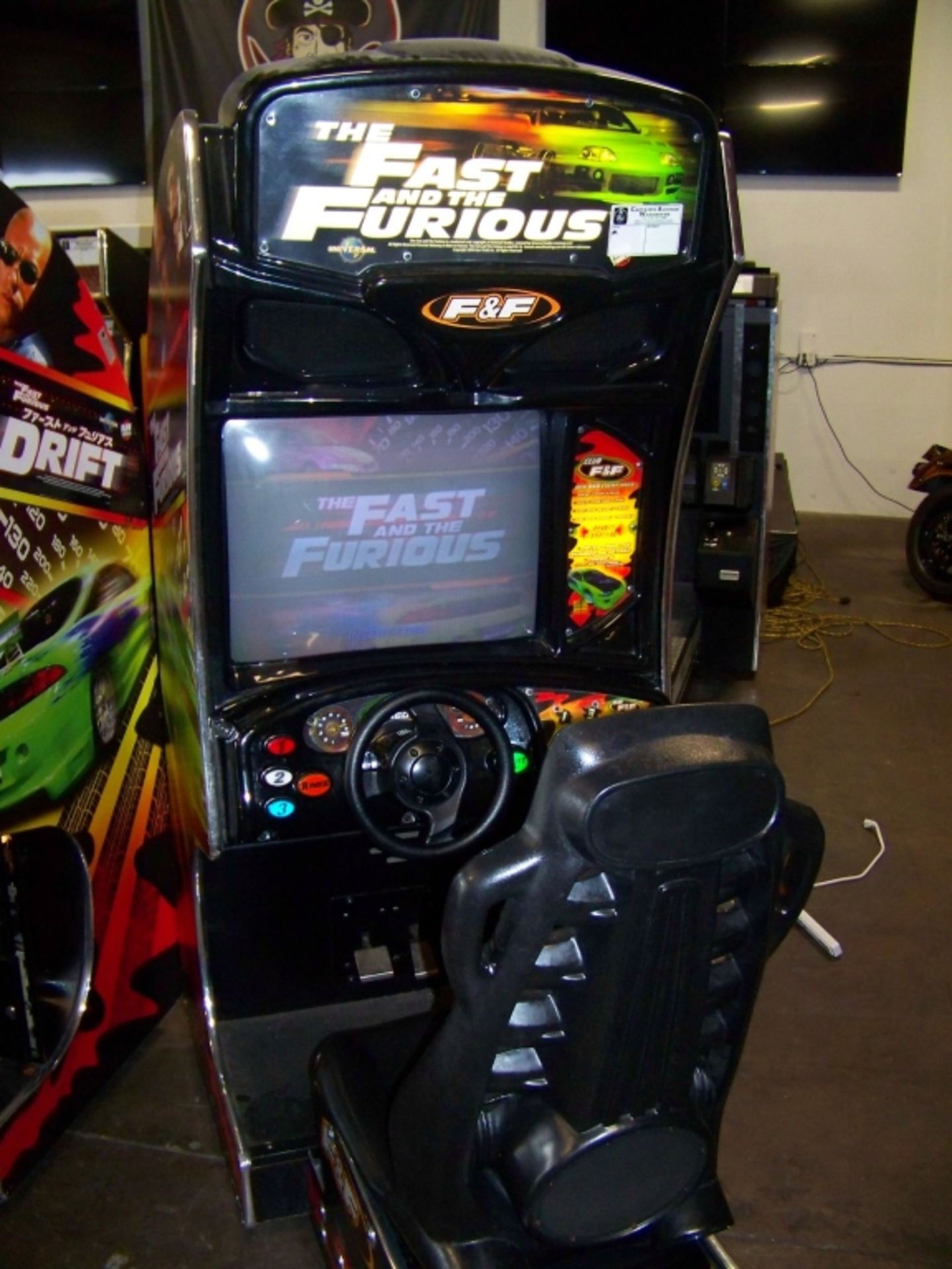 FAST AND FURIOUS RACING DEDICATED ARCADE GAME - Image 2 of 7