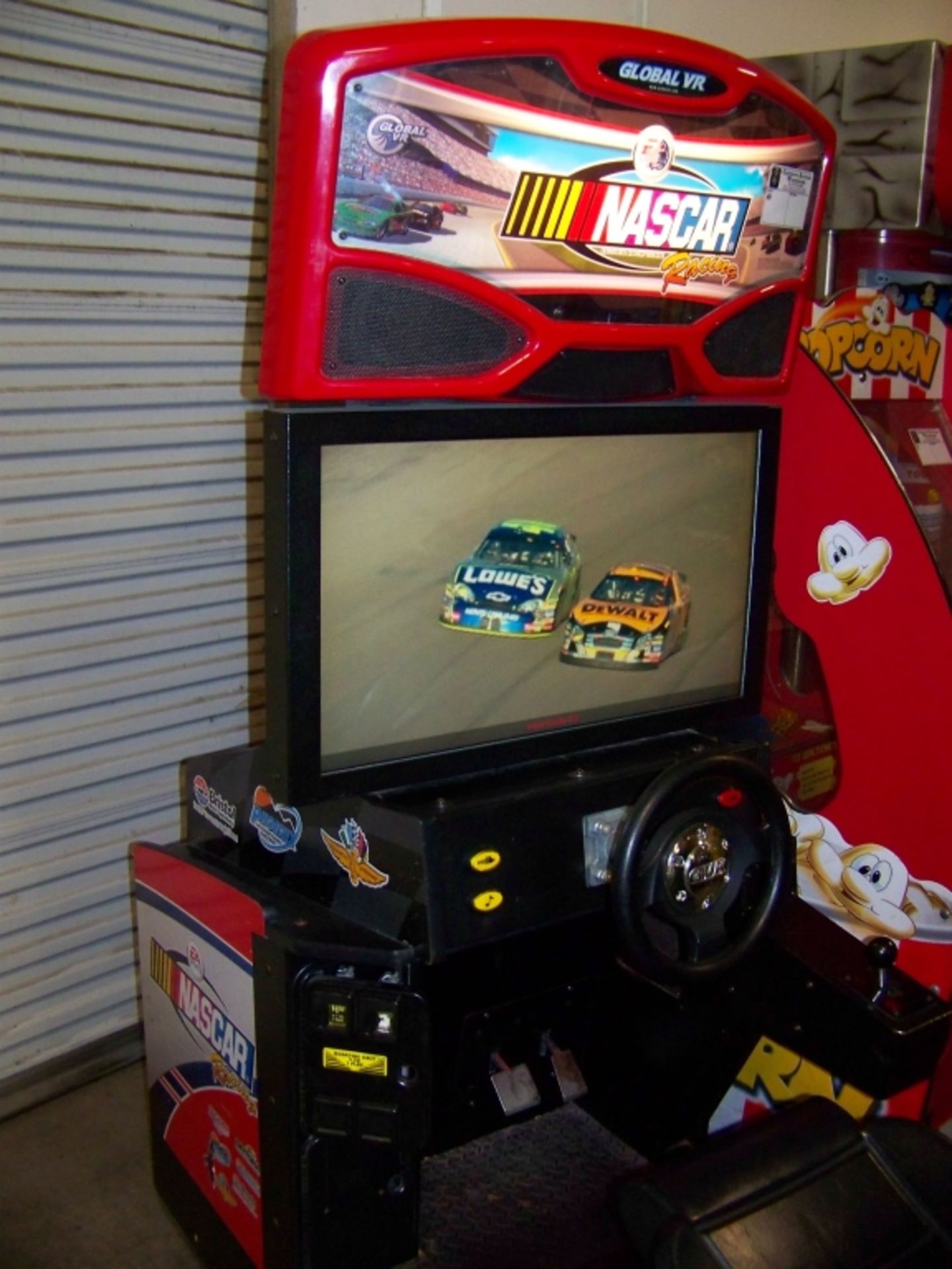 NASCAR RACING ARCADE GAME GLOBAL VR 32" LCD - Image 5 of 7