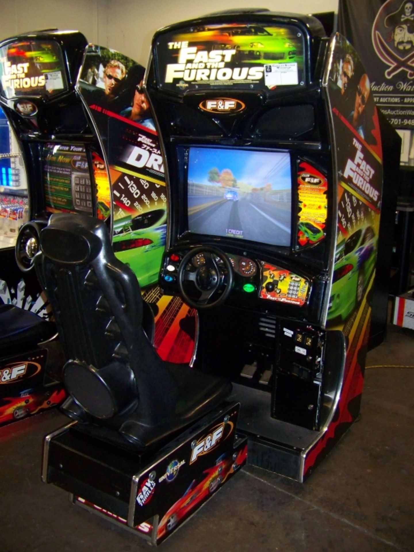 FAST AND FURIOUS RACING DEDICATED ARCADE GAME - Image 5 of 7