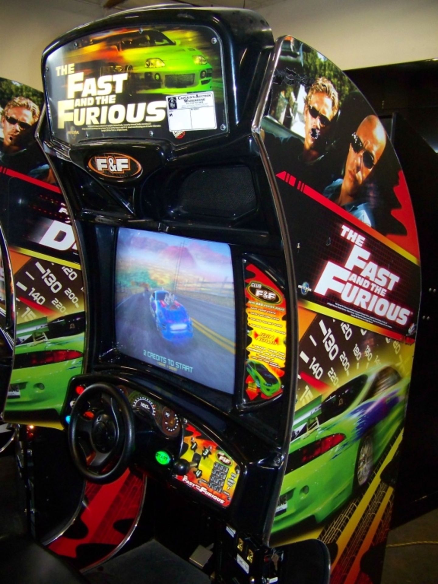 FAST AND FURIOUS RACING DEDICATED ARCADE GAME - Image 7 of 7