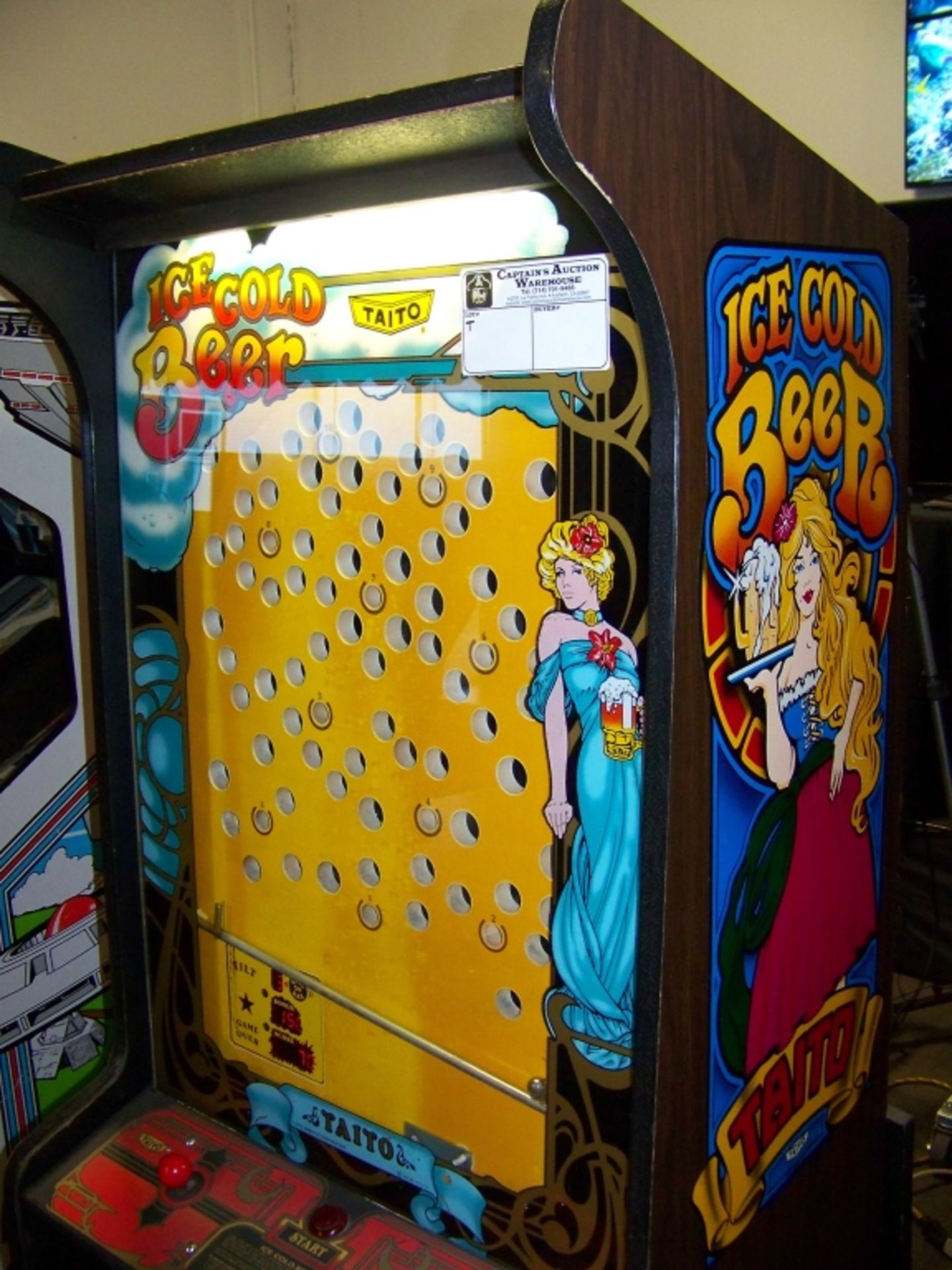 ICE COLD BEER ARCADE GAME TAITO CLASSIC - Image 5 of 7