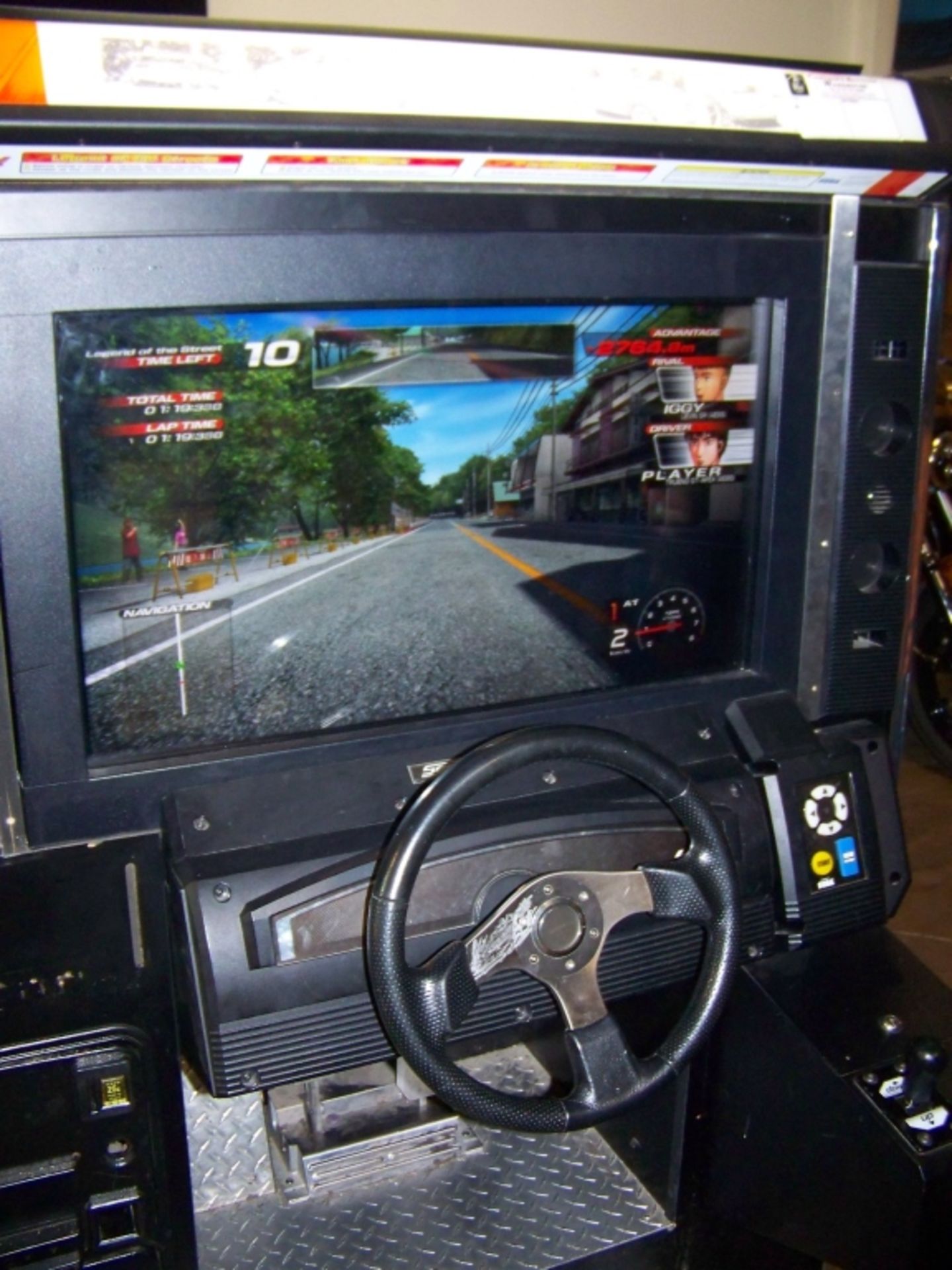 INITIAL D4 SITDOWN RACING ARCADE GAME SEGA - Image 2 of 7