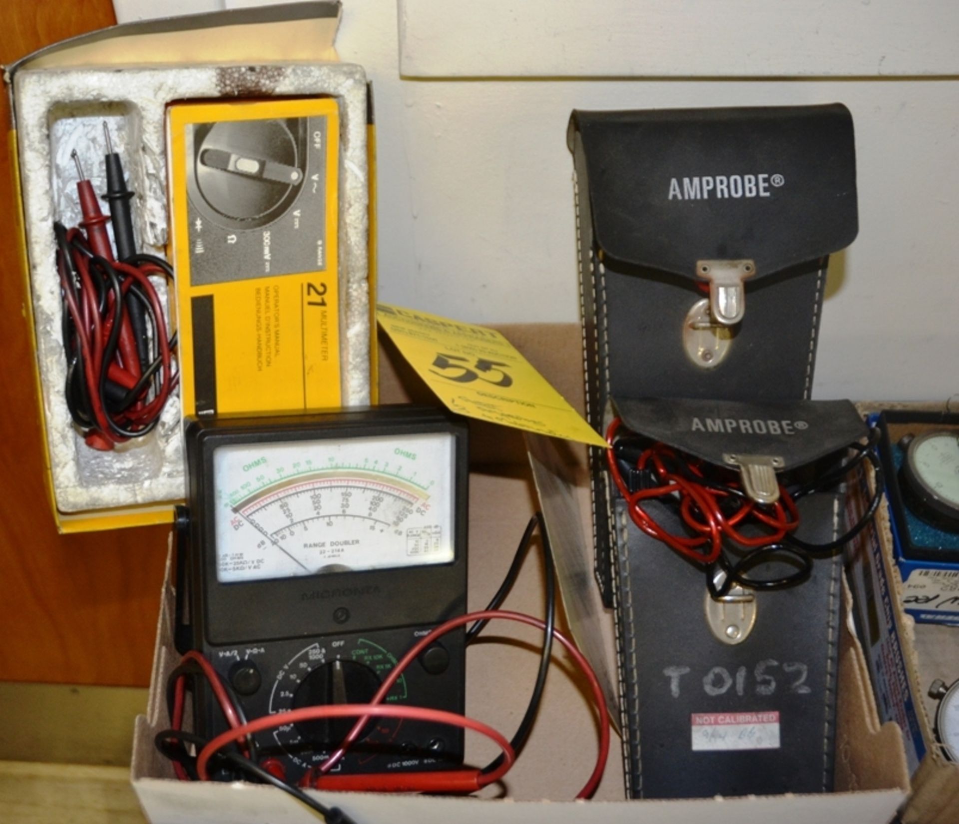 Assorted Amprobe & Multimeters