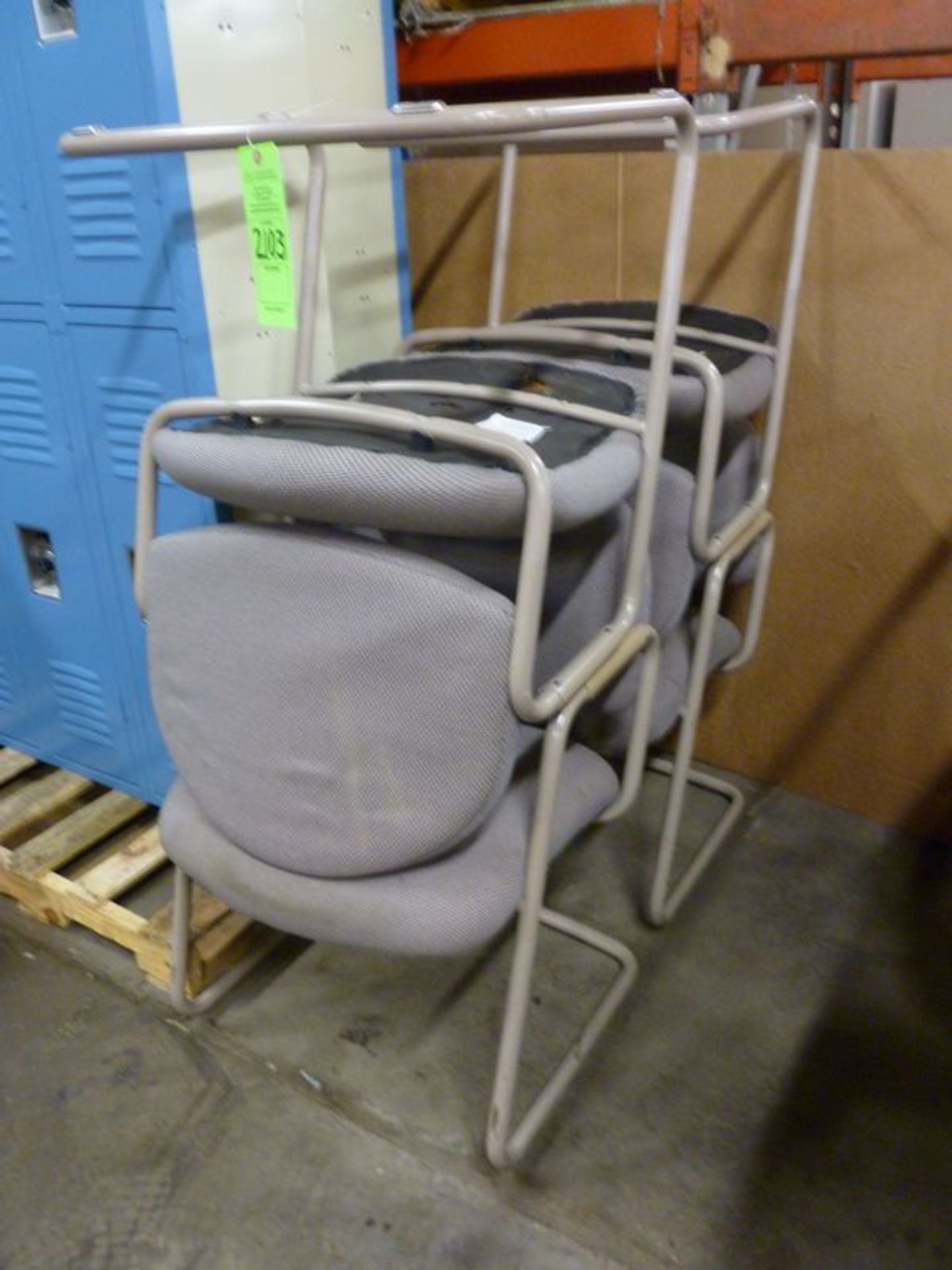 4 STEELCASE OFFICE CHAIRS (LOCATED AT 6901 ARDMORE AVE. FORT WAYNE, IN 46809)