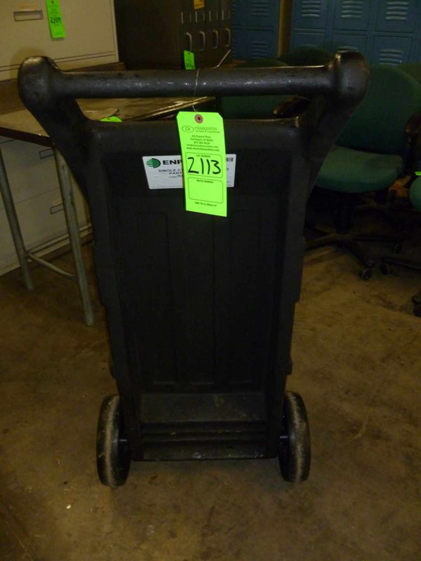 ENPAC HEAVY DUTY SINGLE CYLINDER DOLLY MODEL 7301-BK LOAD CAPACITY 250 LBS (LOCATED AT 6901 - Image 2 of 3