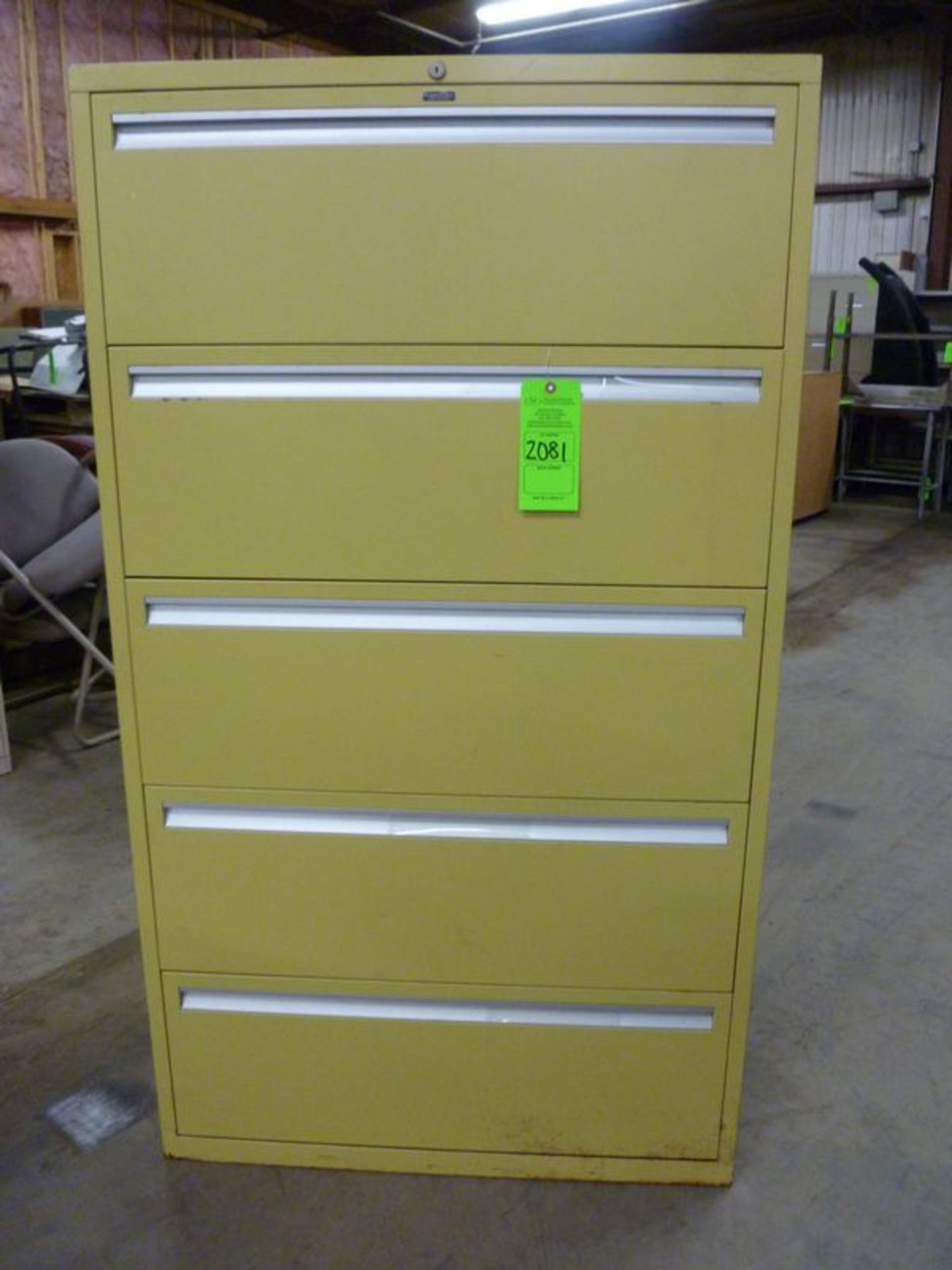 BROWNE-MORSE 5 DRAWER LATERAL FILE CABINET (LOCATED AT 6901 ARDMORE AVE. FORT WAYNE, IN 46809) - Image 2 of 3