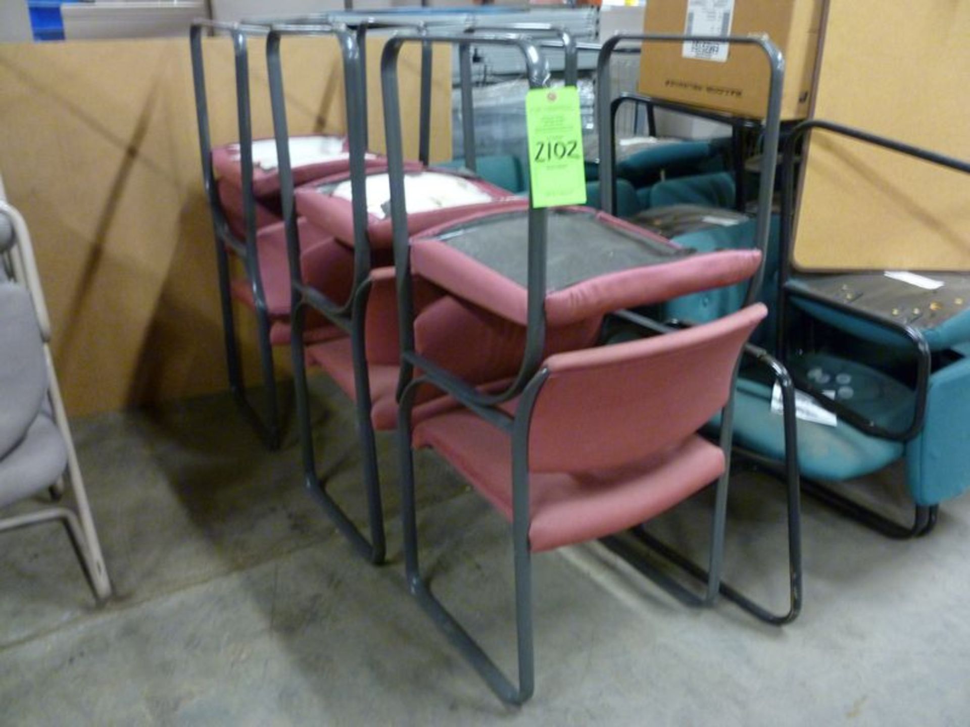 6 WAITING ROOM CHAIRS (LOCATED AT 6901 ARDMORE AVE. FORT WAYNE, IN 46809)