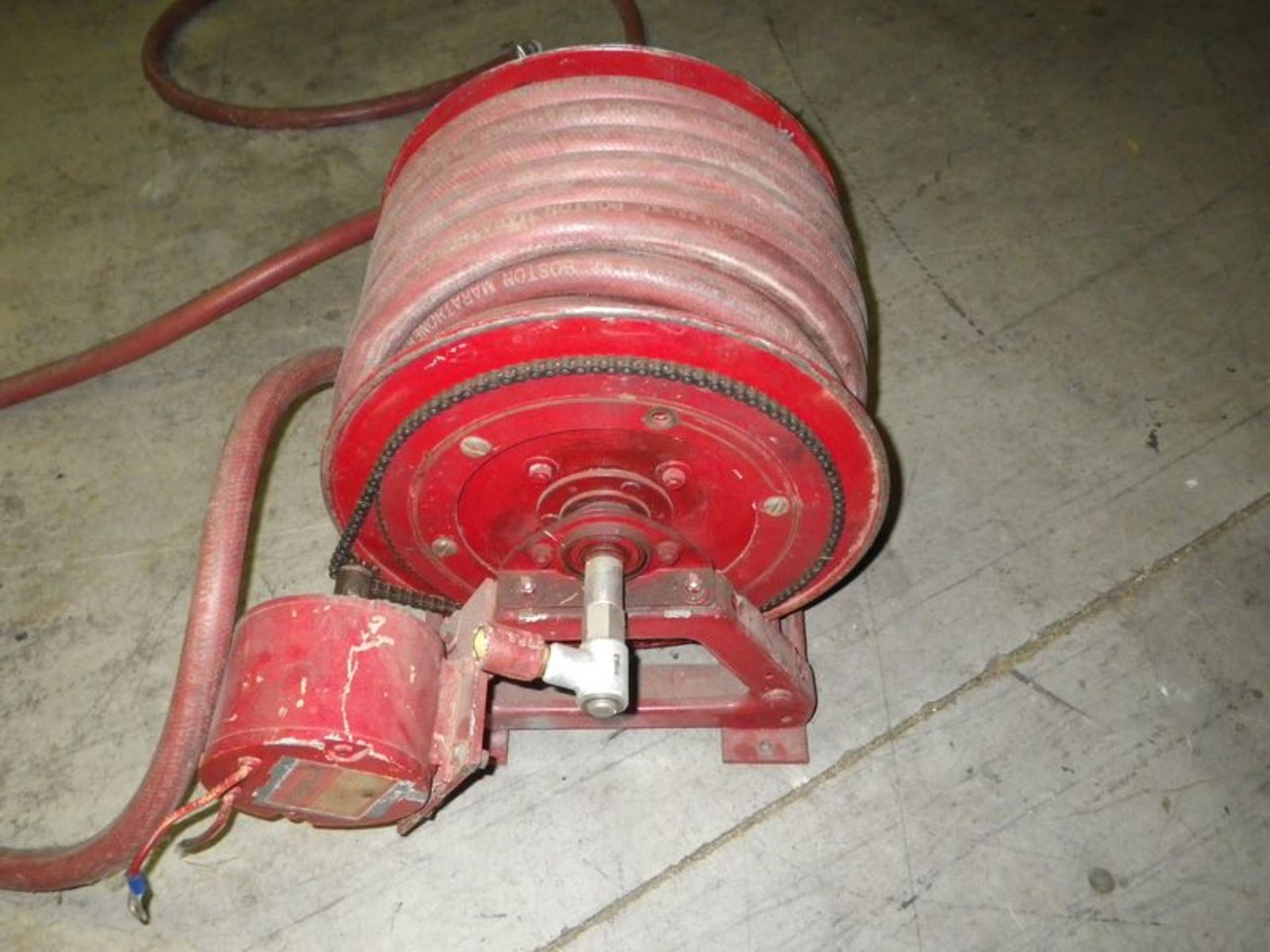 HANNAY ELECTRIC HOSE REEL WITH ¾” HOSE 225 PSI. (LOCATED AT 6901 ARDMORE AVE. FORT WAYNE, IN 46809) - Image 4 of 4