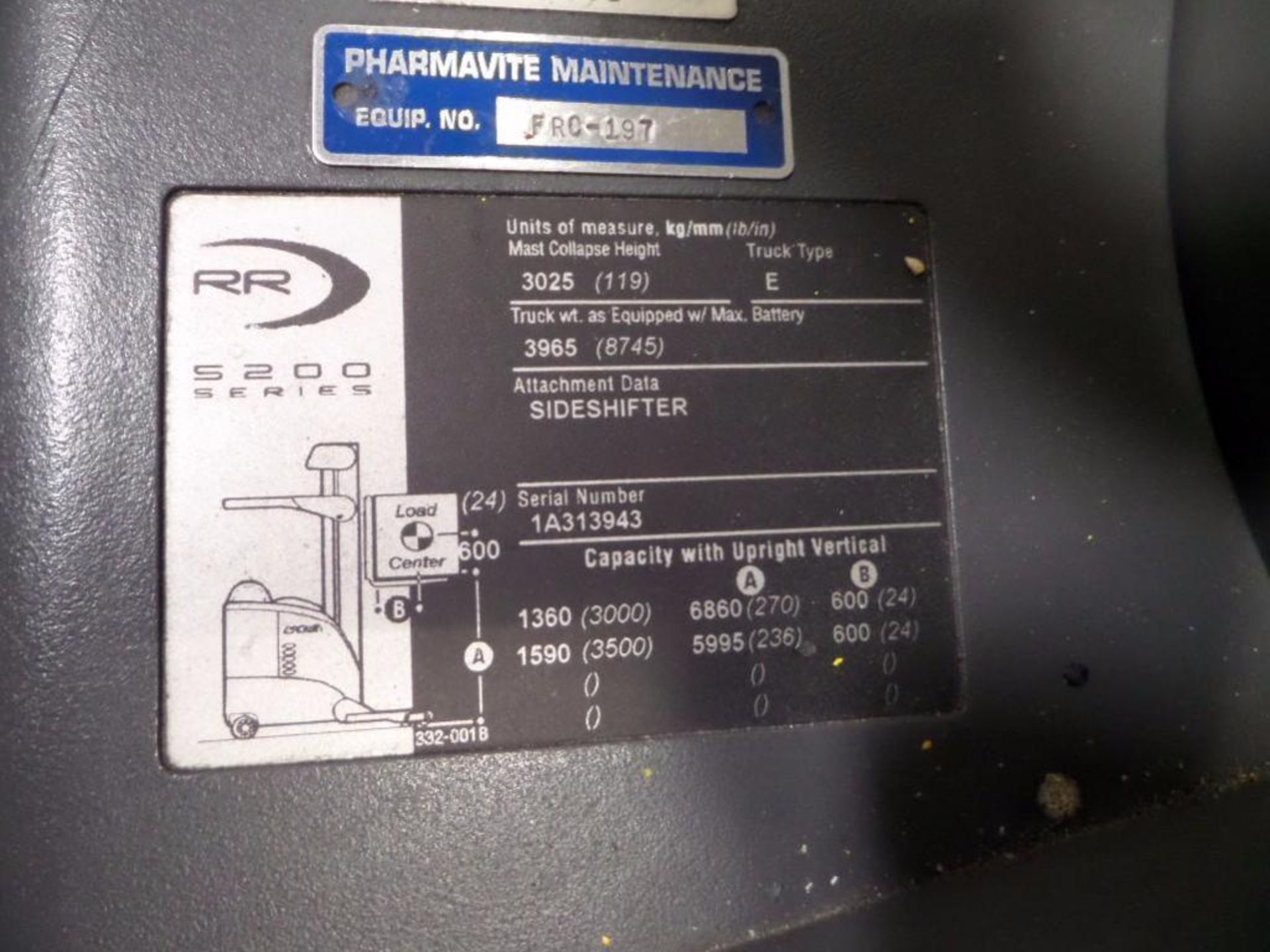 Raymond Electric Forklift - Image 4 of 5