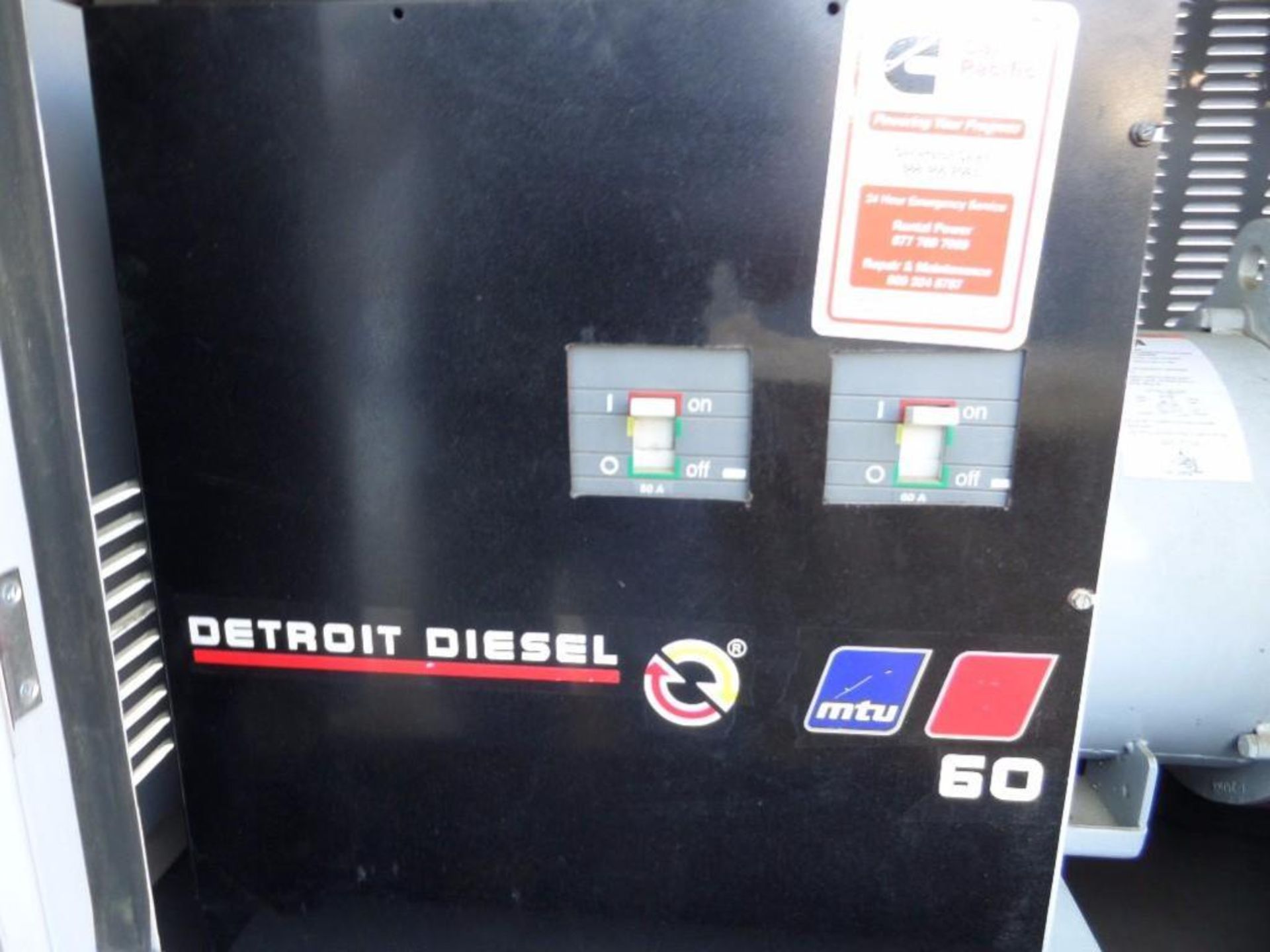 Detroit Diesel Generator - Image 5 of 9