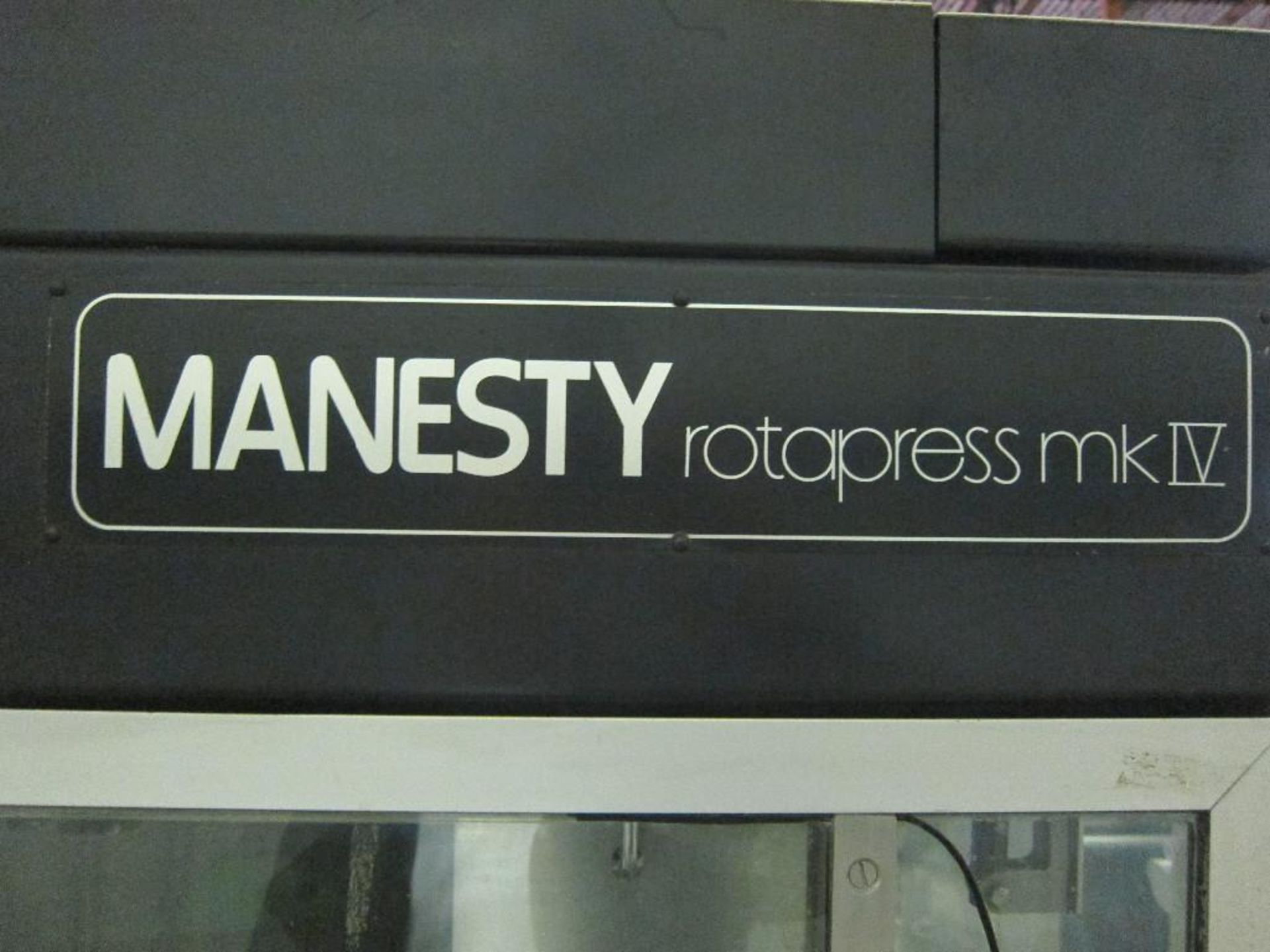 Manesty IV Rotary Tablet Press - Image 6 of 13