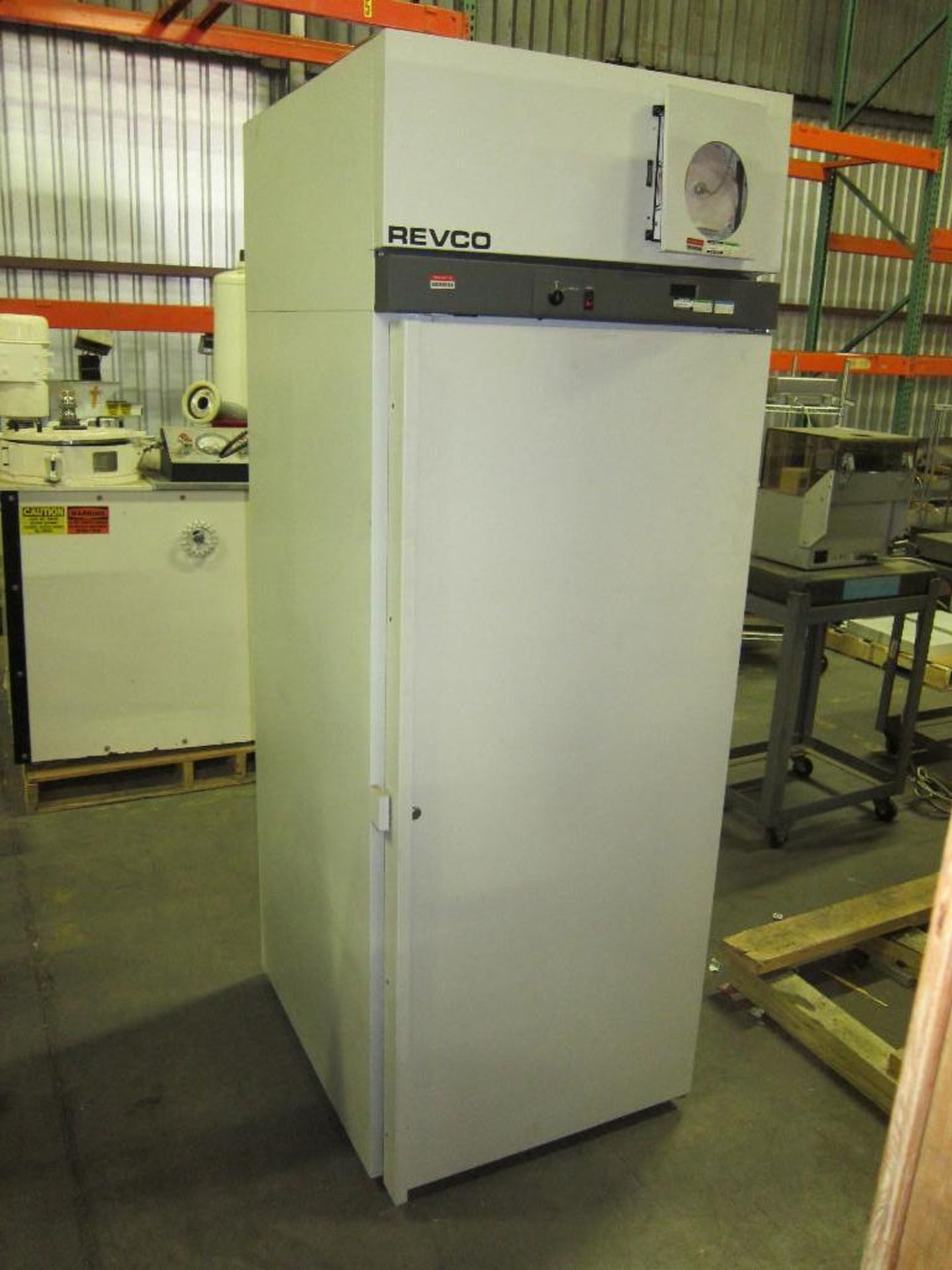 Revco Refrigerator with Chart Recorder