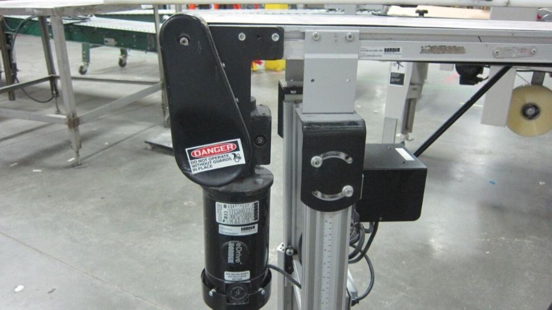 Dorner 2200 Aluminum conveyor with thin plastic belt - Image 3 of 5