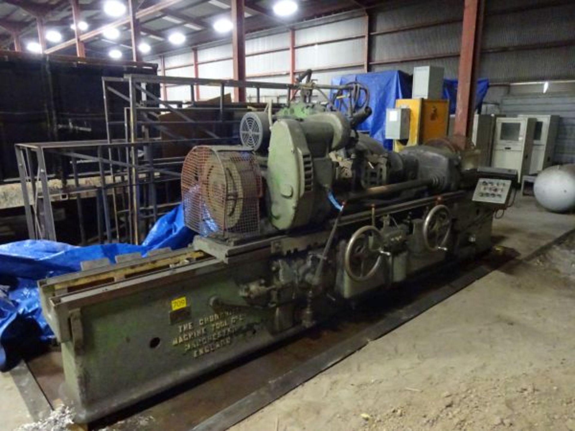 Churchill Crankshaft Grinder; S/N 13107, Grinding Wheel Diameter 42", Grinding Wheel Width 1-1/ - Image 3 of 9