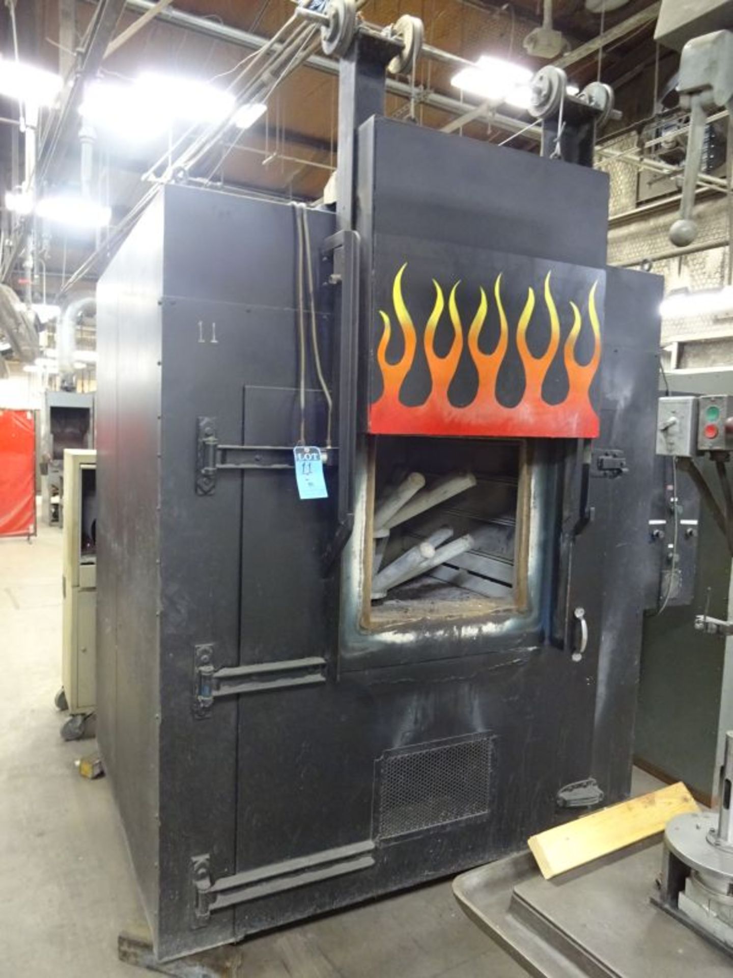 48" X 48" X 28" Engineered Products Sale Corp. Model P800HV80 Electric Batch Oven; S/N 605, 23.5" - Image 4 of 7